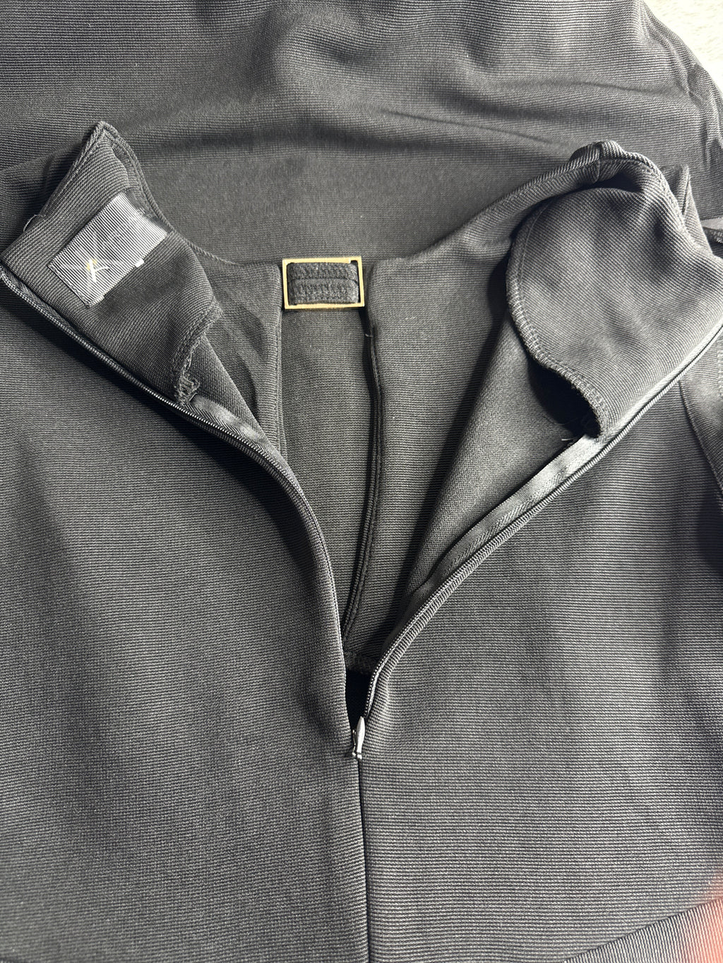 Kardashian Kollection Black Bodycon Dress (UK 12 / L)