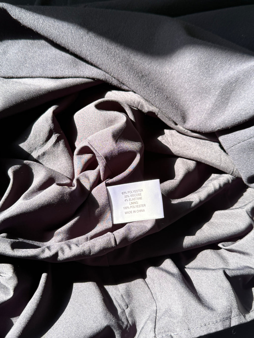 COUNTRY CASUALS Navy Dress with Cutwork Sleeves | (Preloved)