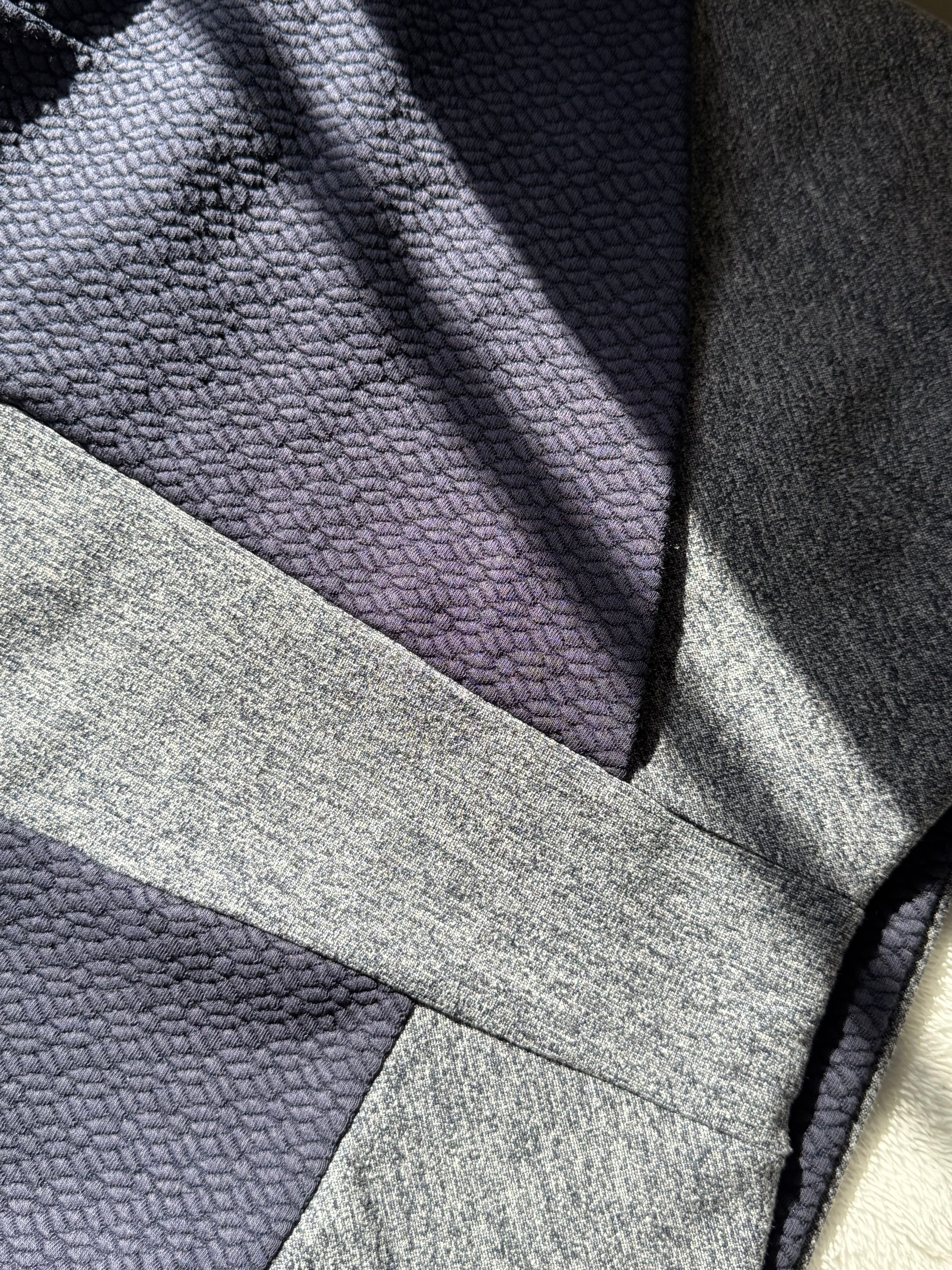 NEXT Color-Block Faux Wrap Dress | UK 8 (Preloved)