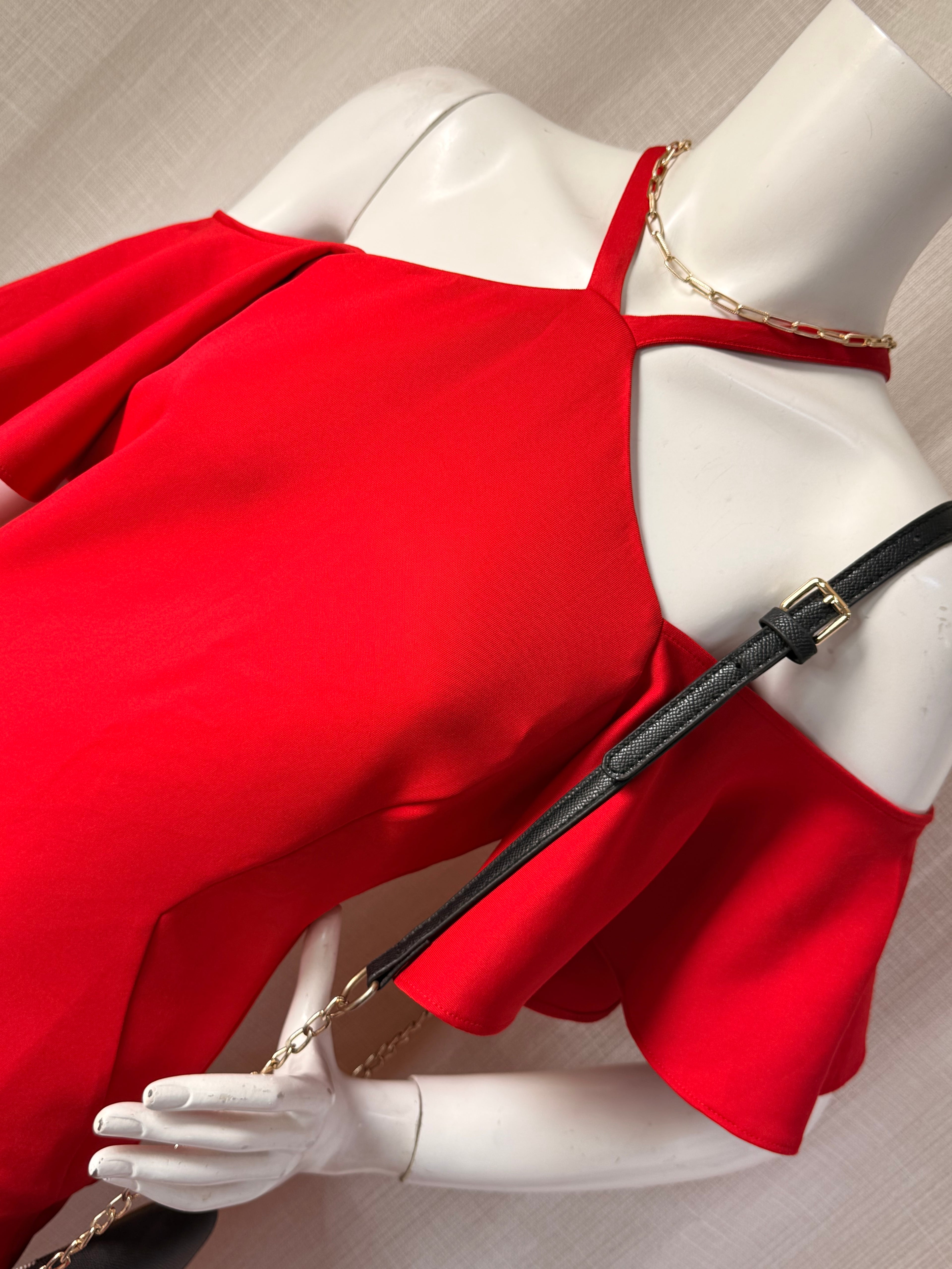 Stunning Preloved COAST Red Bodycon Dress - UK 10 for 25 AED!