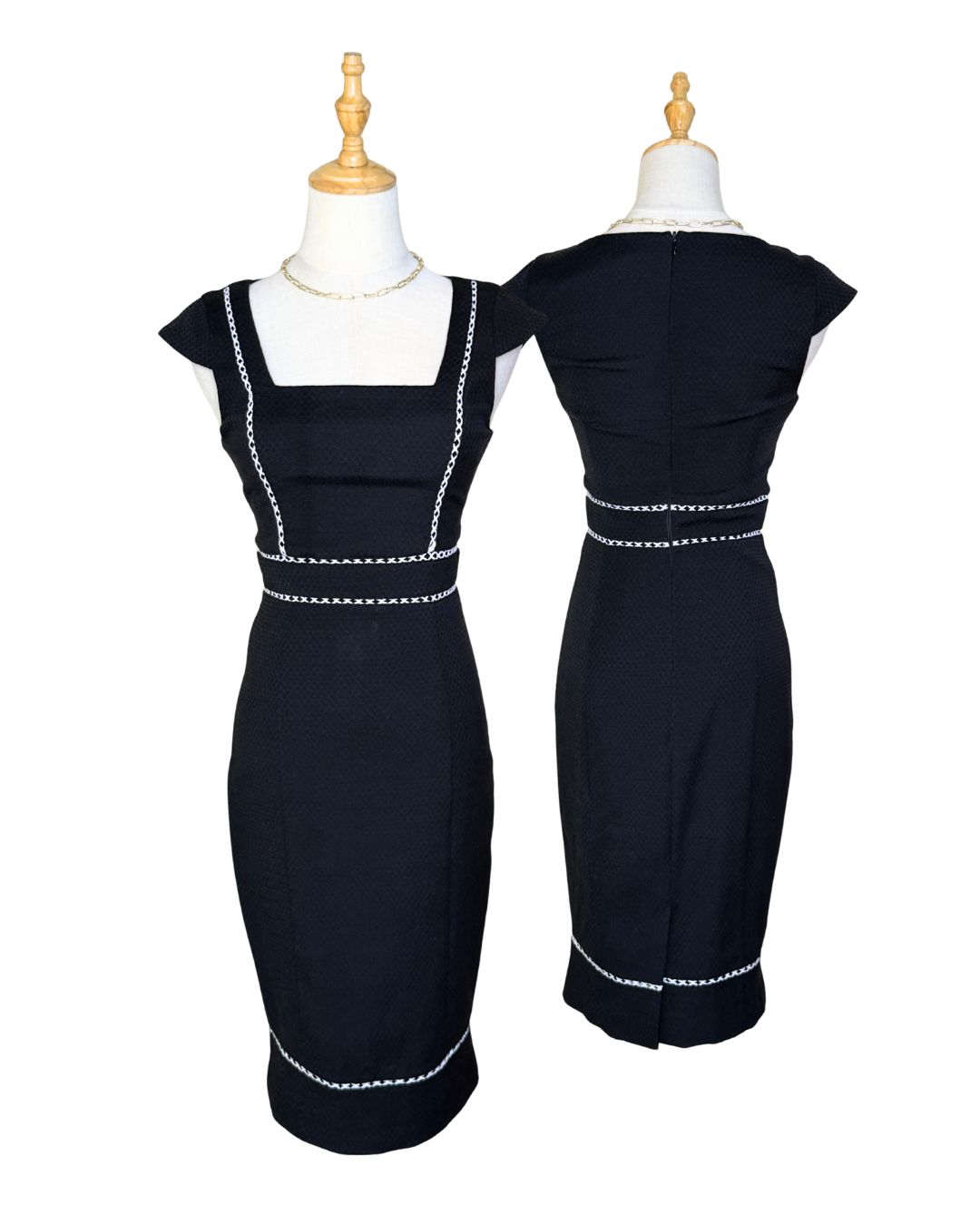 ♟️ Feminine Polish: REVIEW Checkered Sheath Dress (UK 12)