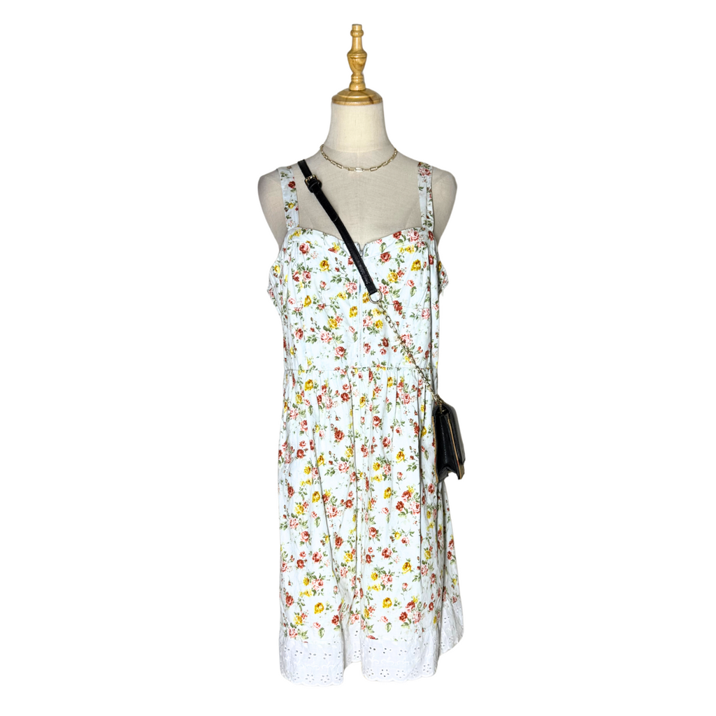 White Floral Sundress (XL)