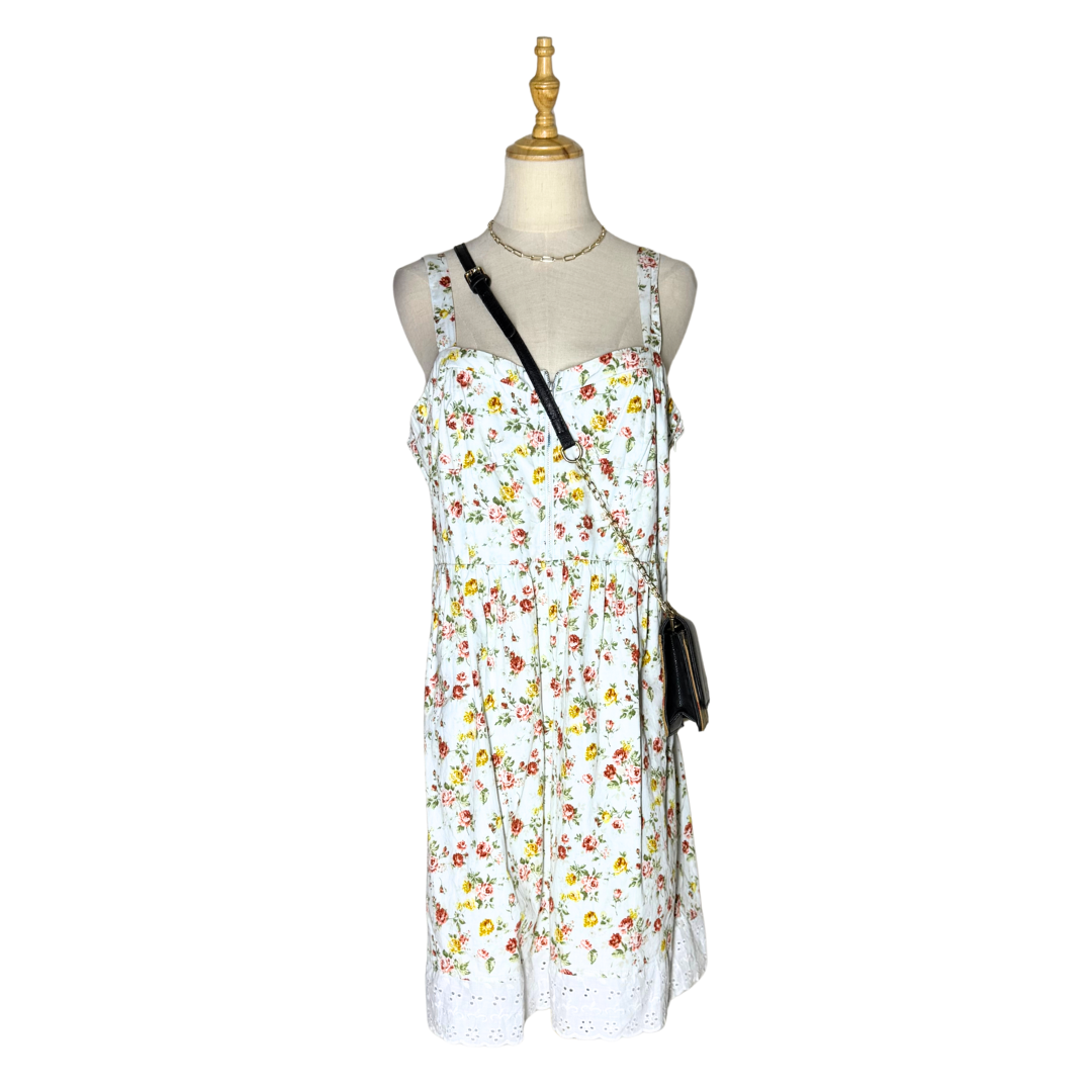 White Floral Sundress (XL)