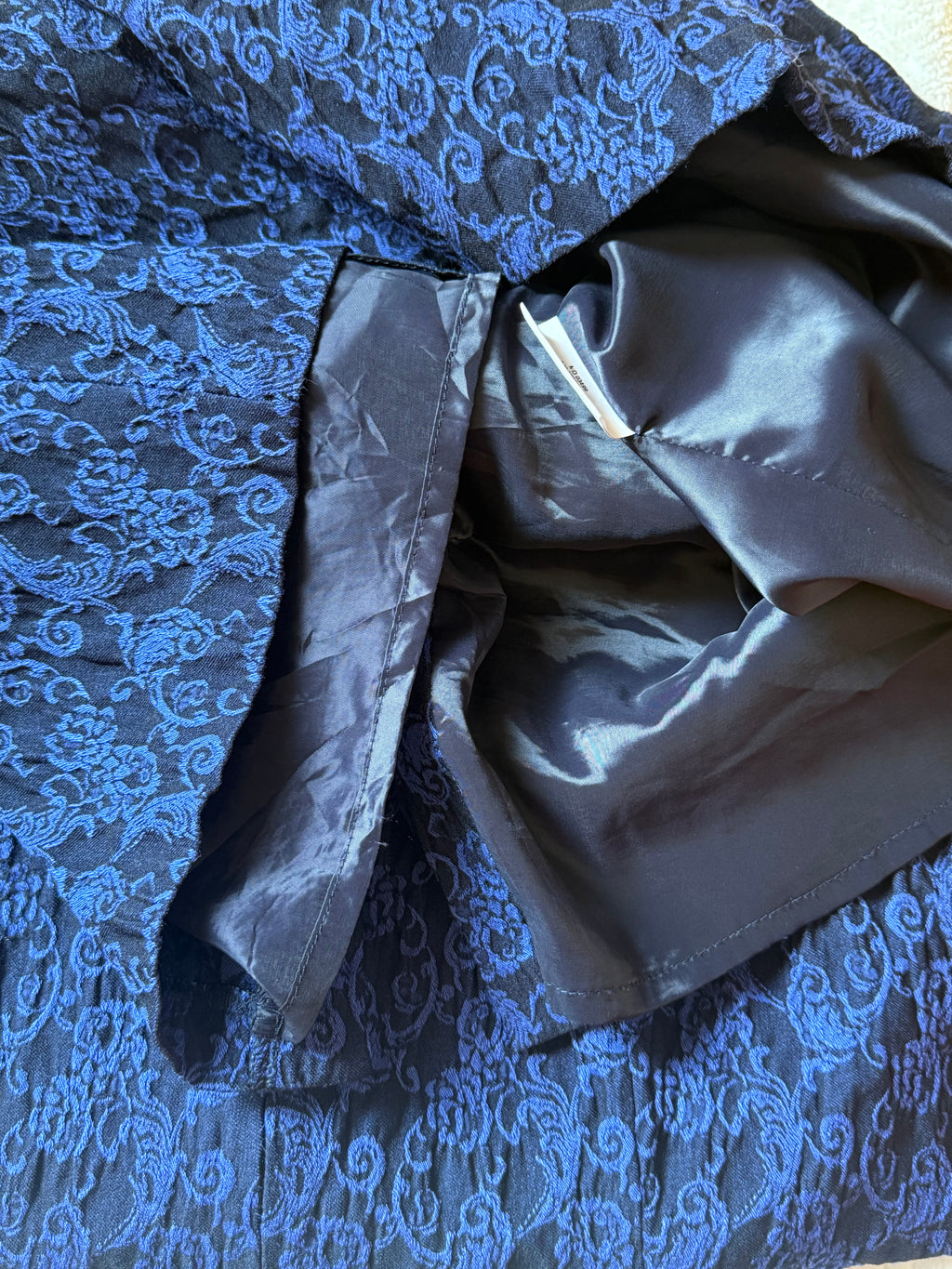 Anthea Crawford Plus Size Blue Wrap Dress (UK 18)