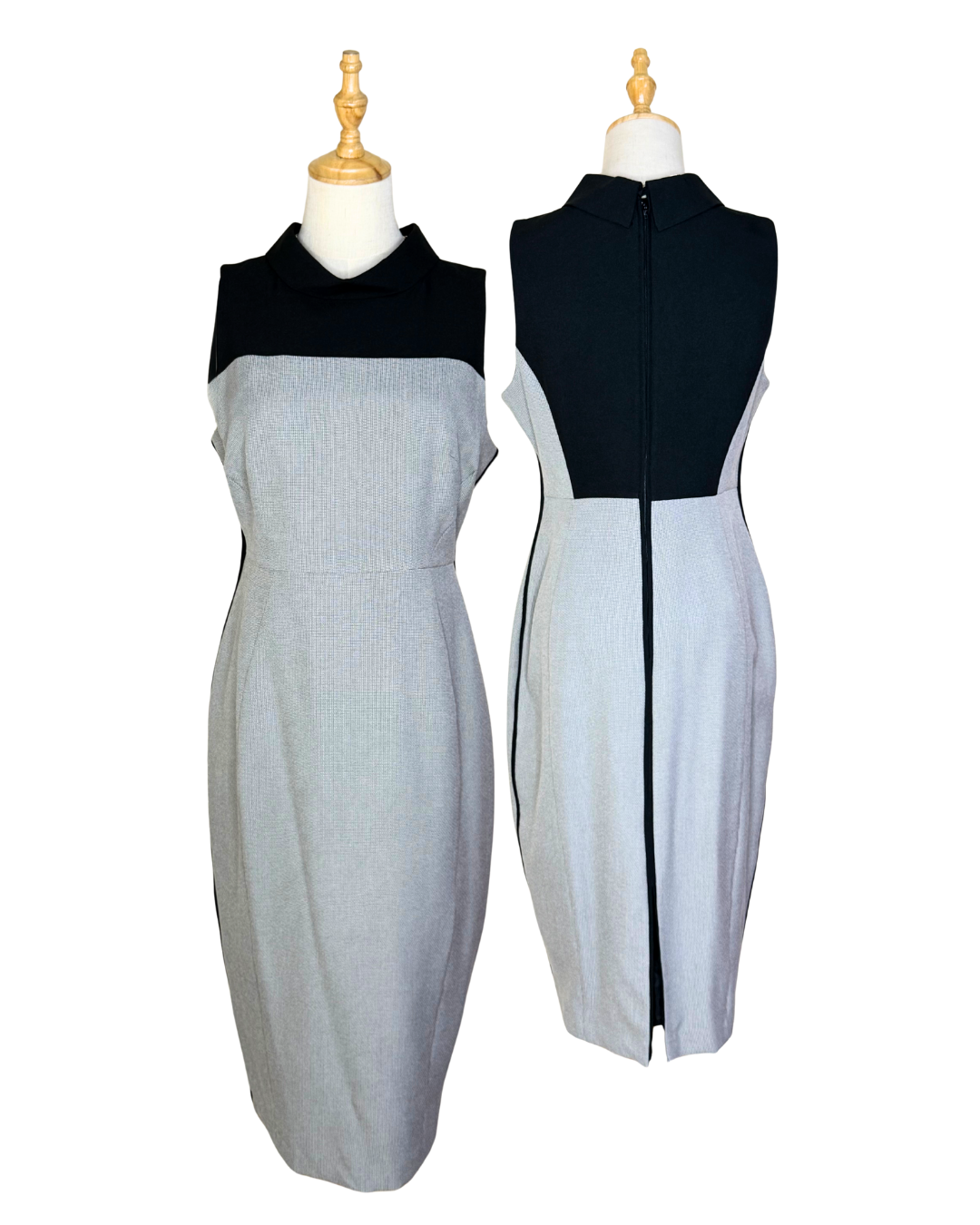 🩶 Tailored Sophistication: Dorothy Perkins Sheath Dress (UK 12)
