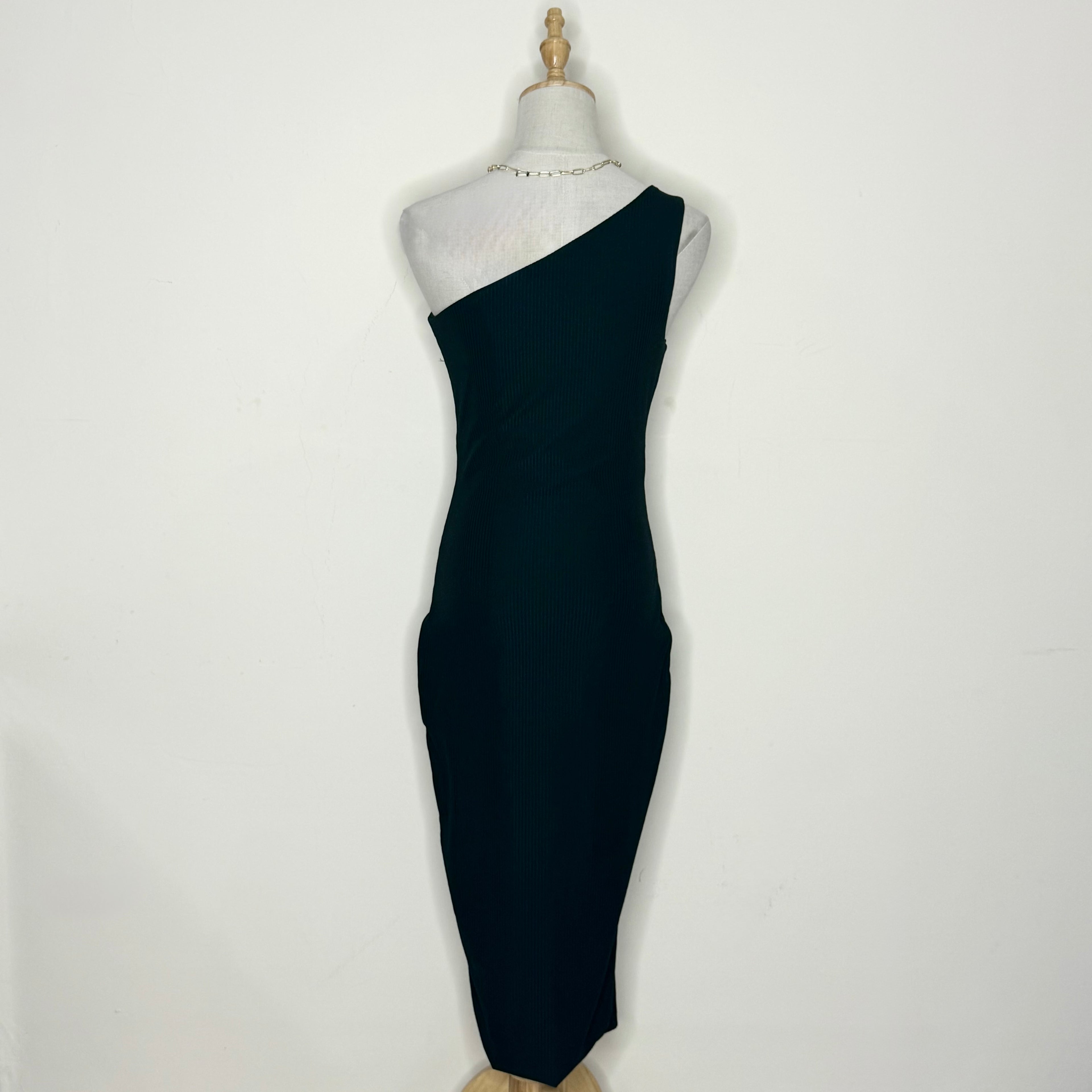 Kookai Black Cut-out Midi Dress