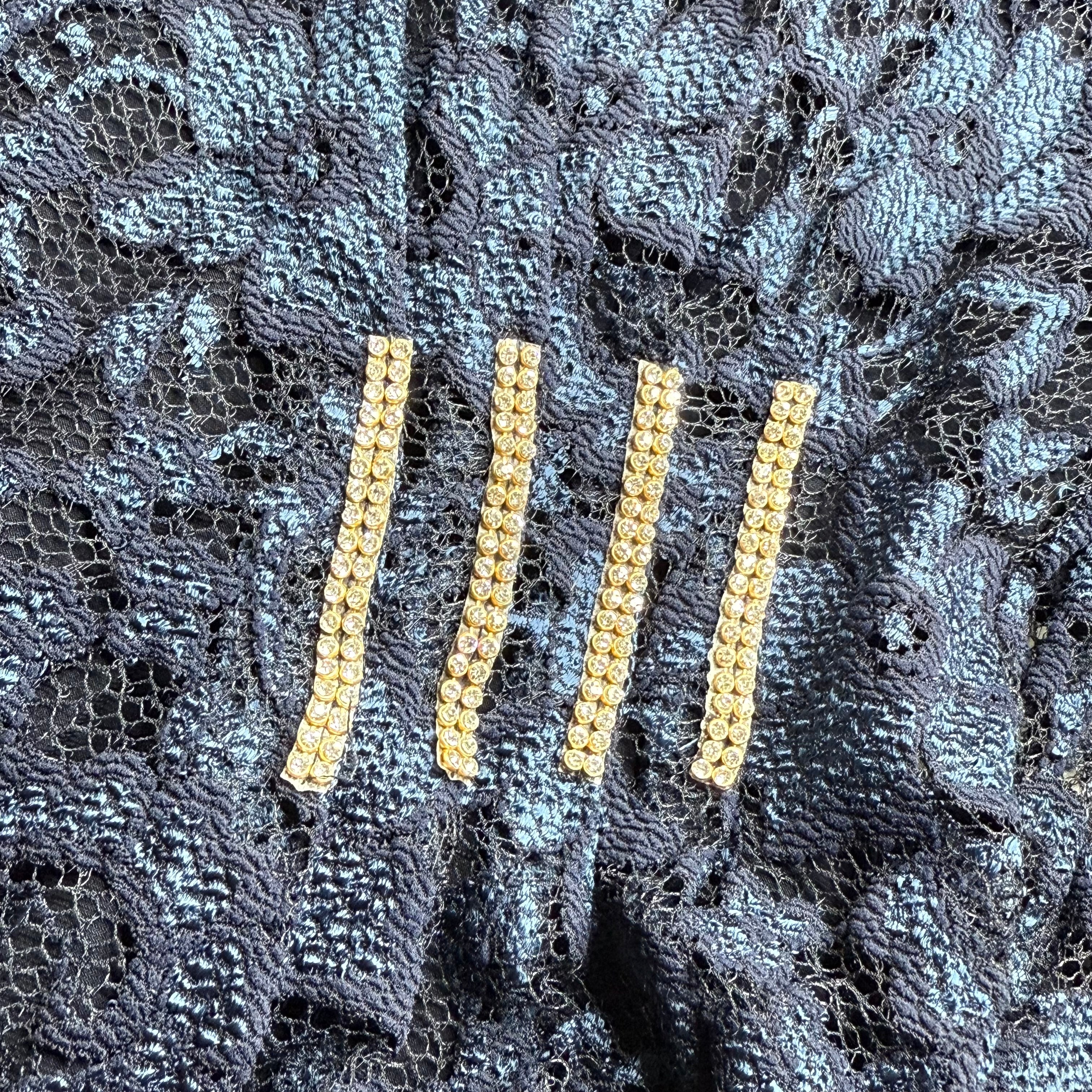 Joseph Ribkoff Navy Blue Lace Dress