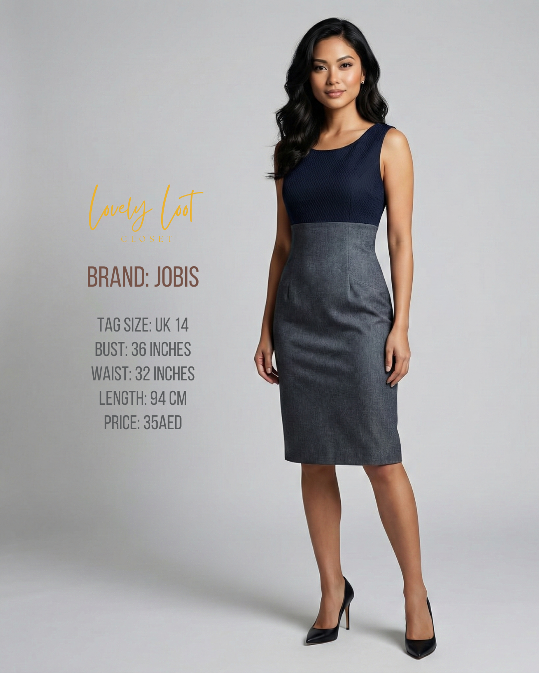 ⚫️ Premium Print: Forever New Houndstooth Dress (UK 10)