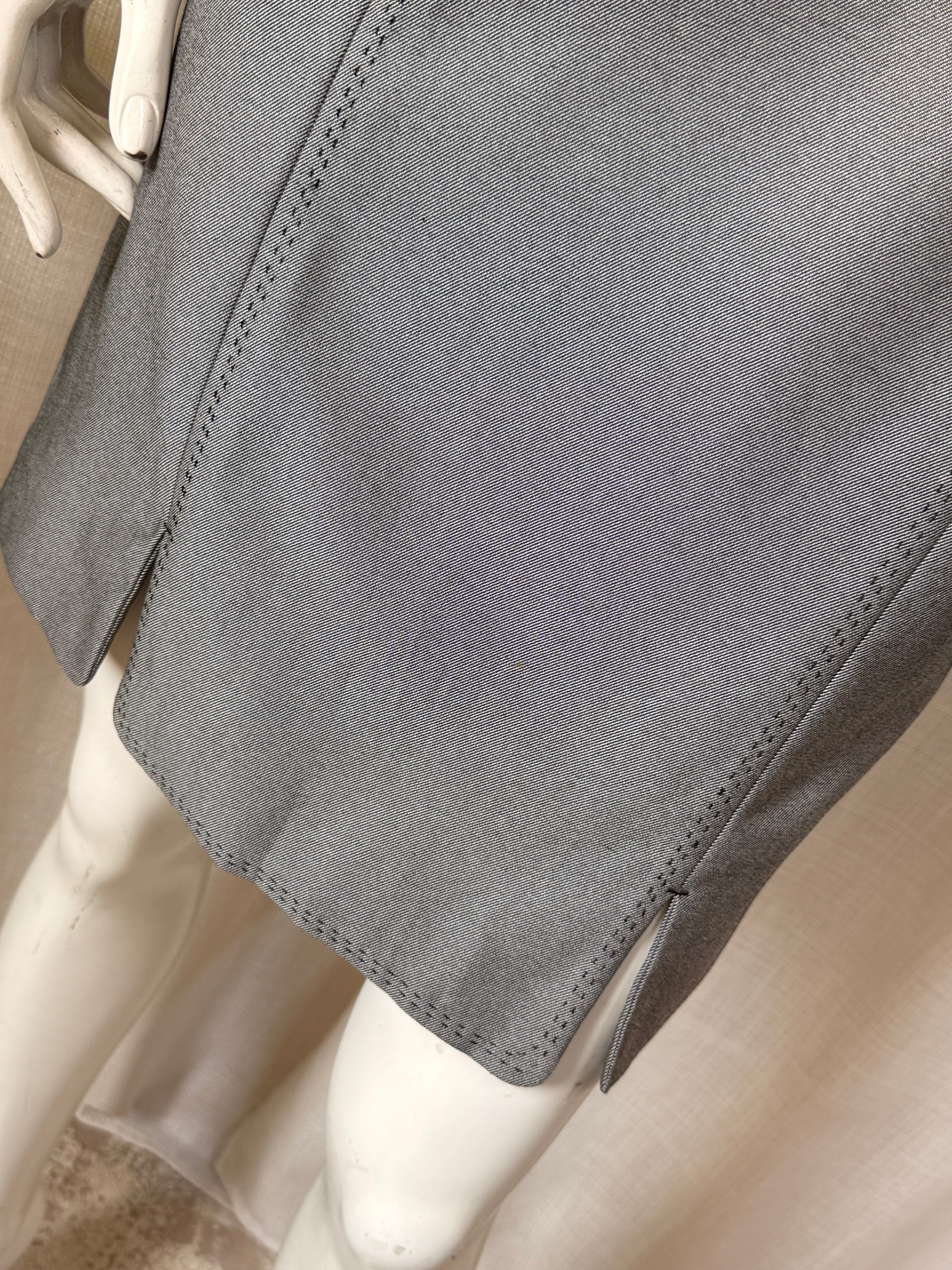 Senorita Grey Mini Dress (Size 12) - Like New, High Movement Fabric | Workwear & Evening Dress