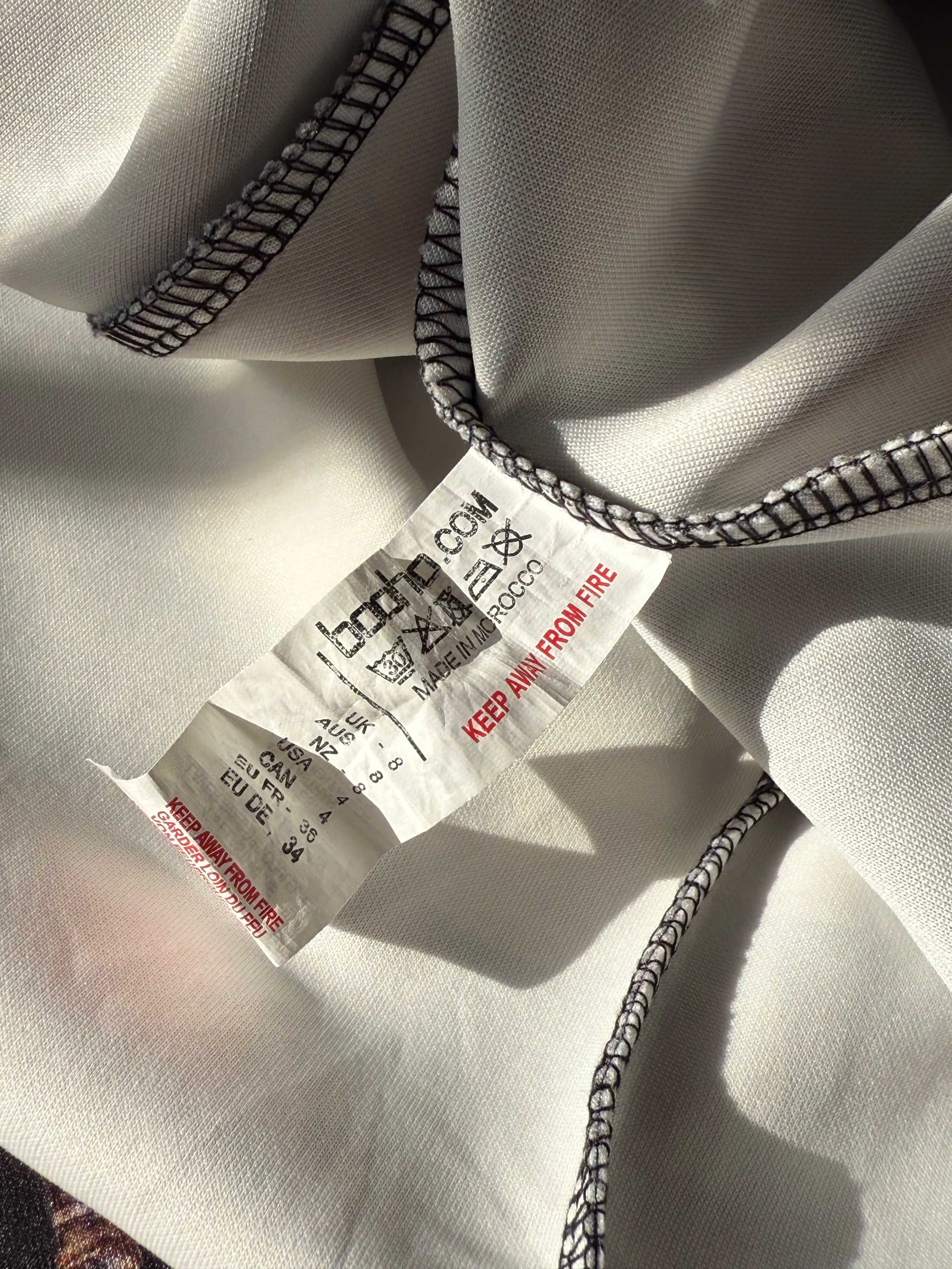 Elegant Preloved BOOHOO Floral Midi Dress - UK 8 for 25 AED!