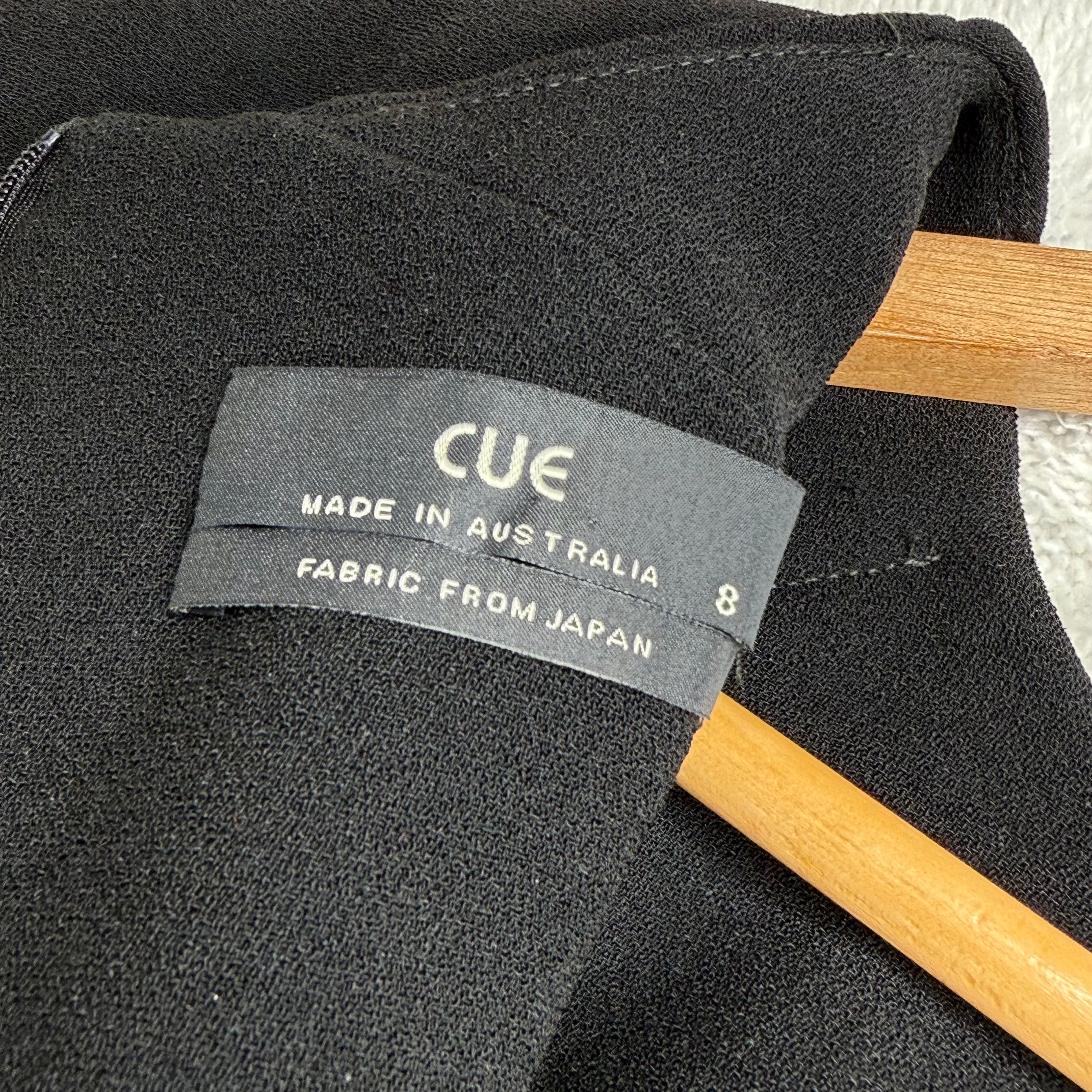 Cue Black Peplum Sheath Dress