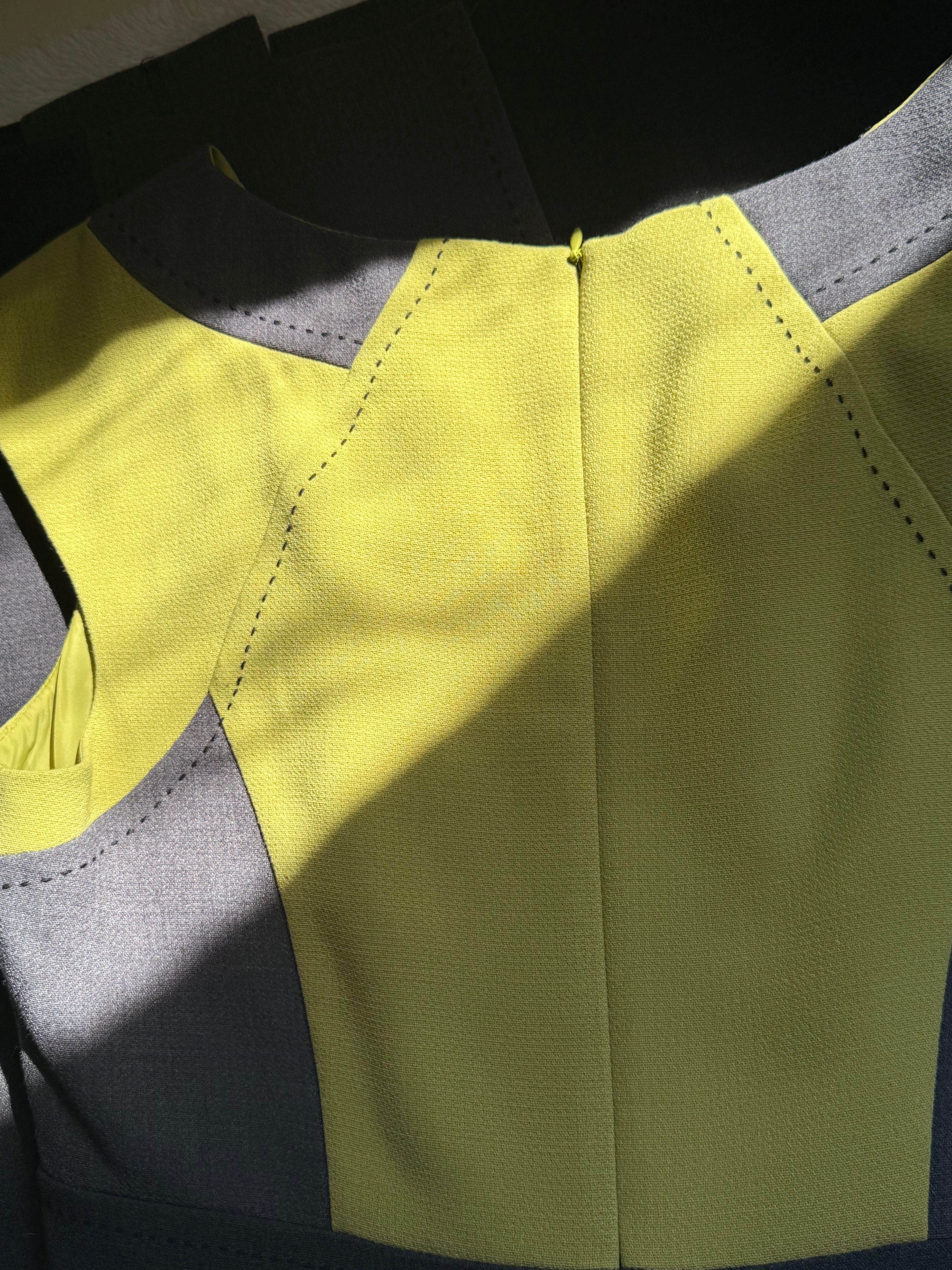 🍸 Timeless Quality: Marks & Spencer Color-Block Dress (UK 12)