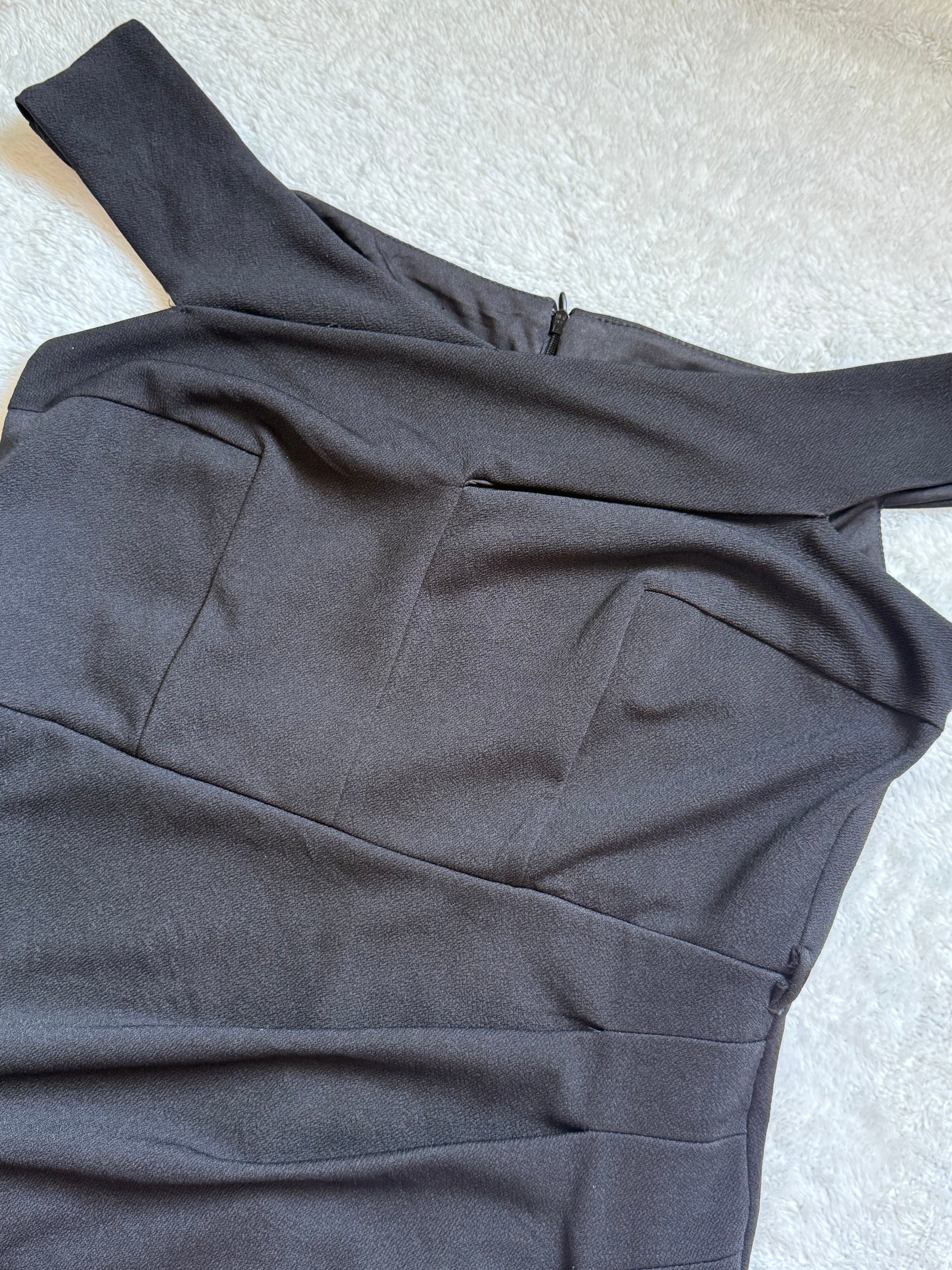 🖤 Elegant Preloved Find: The New Look Bardot Dress (UK 16)