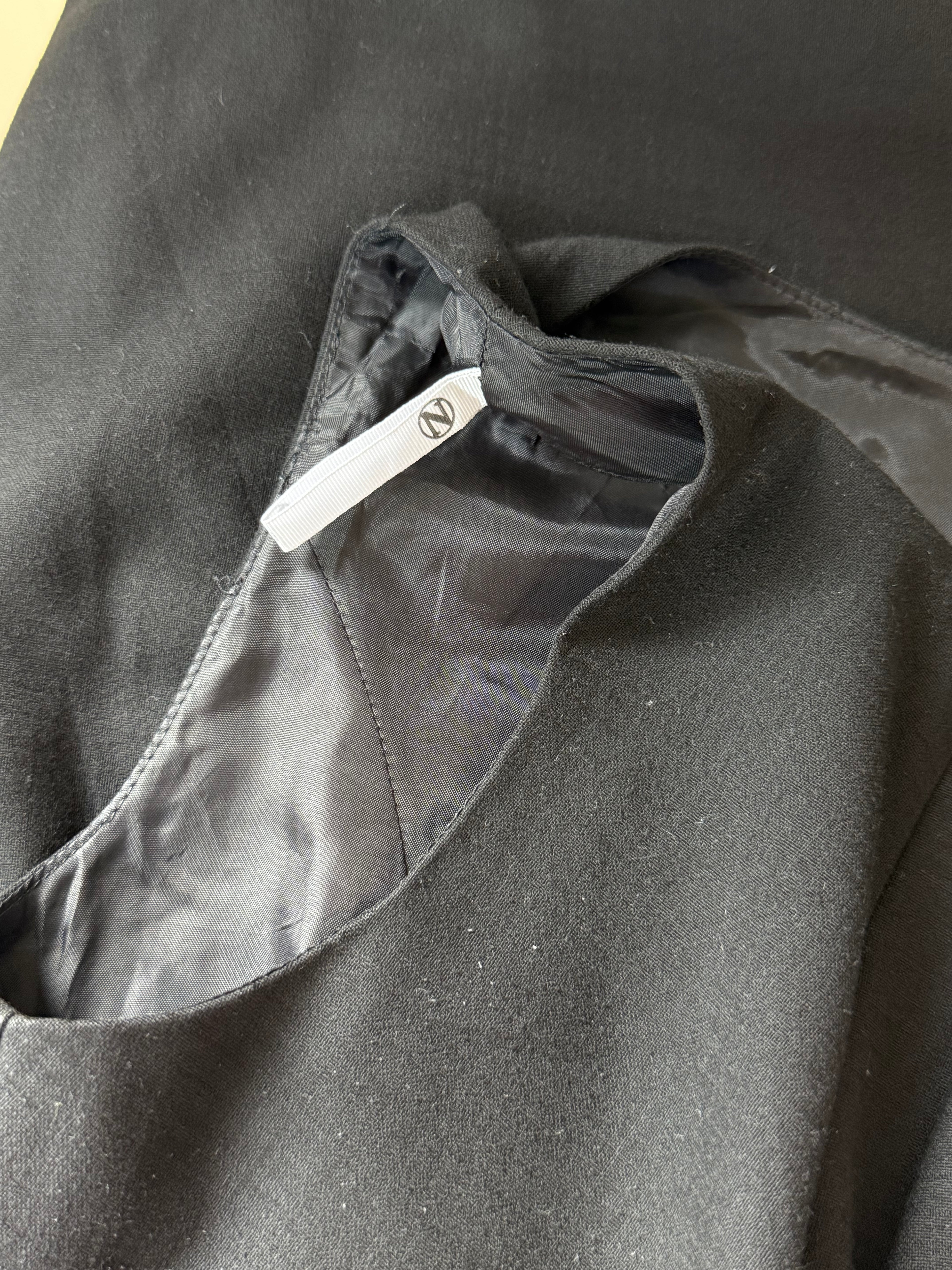 NEXT Black Sleeveless Woven Pencil Dress | UK 10 (Preloved)