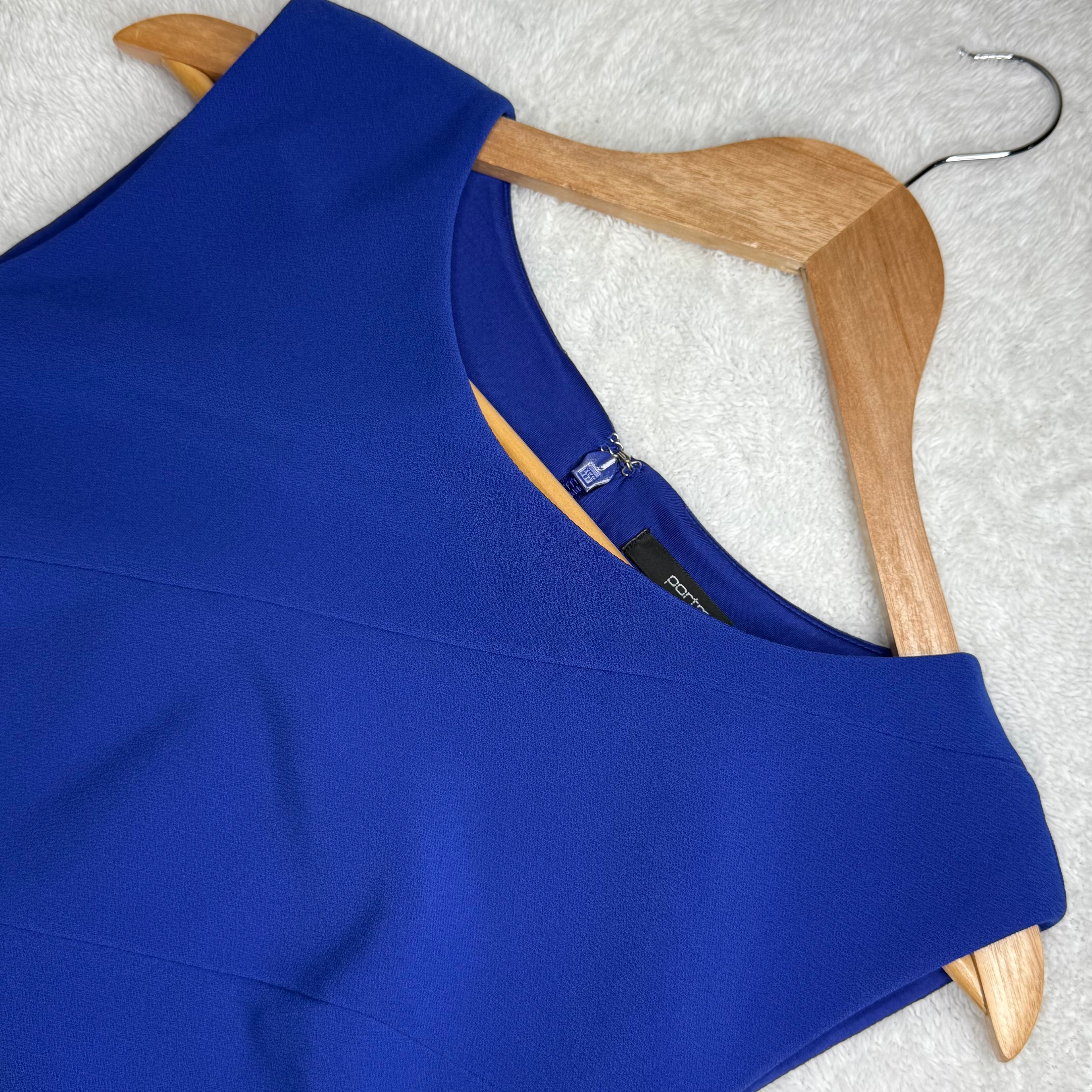 Portmans Royal Blue Textured Dress