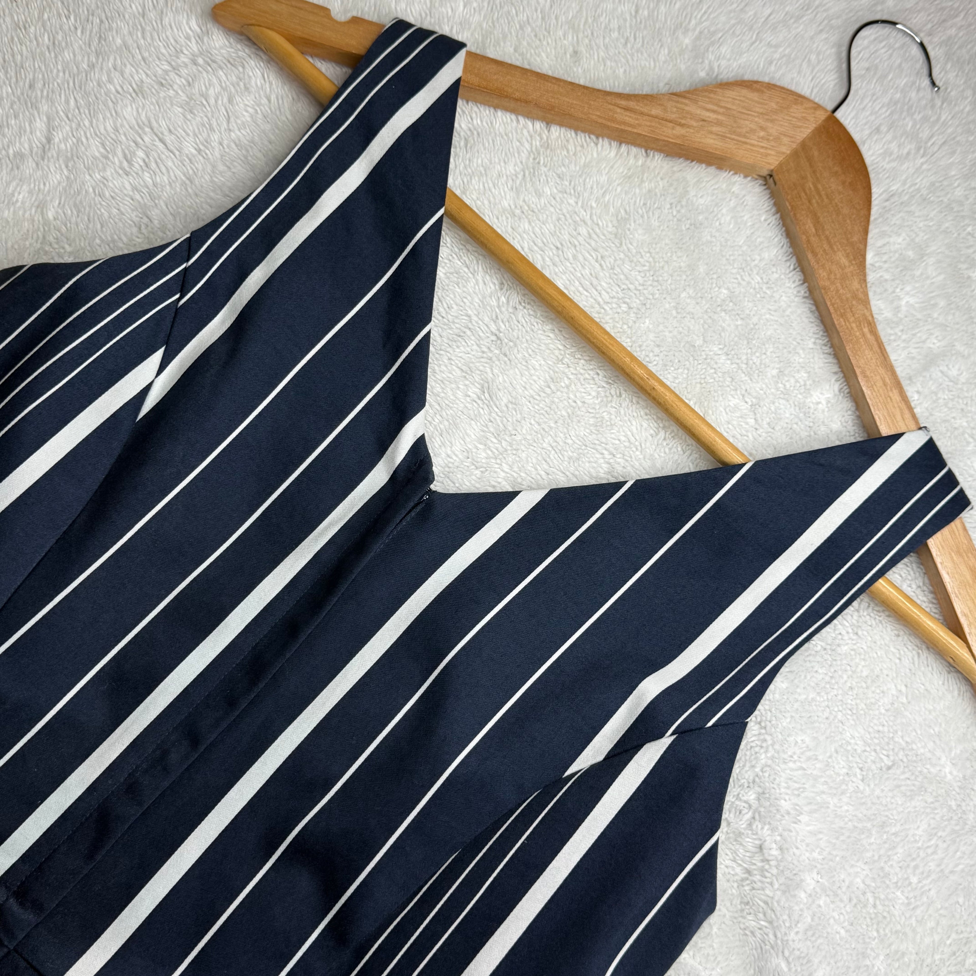 Target Collection Navy & White Striped Dress