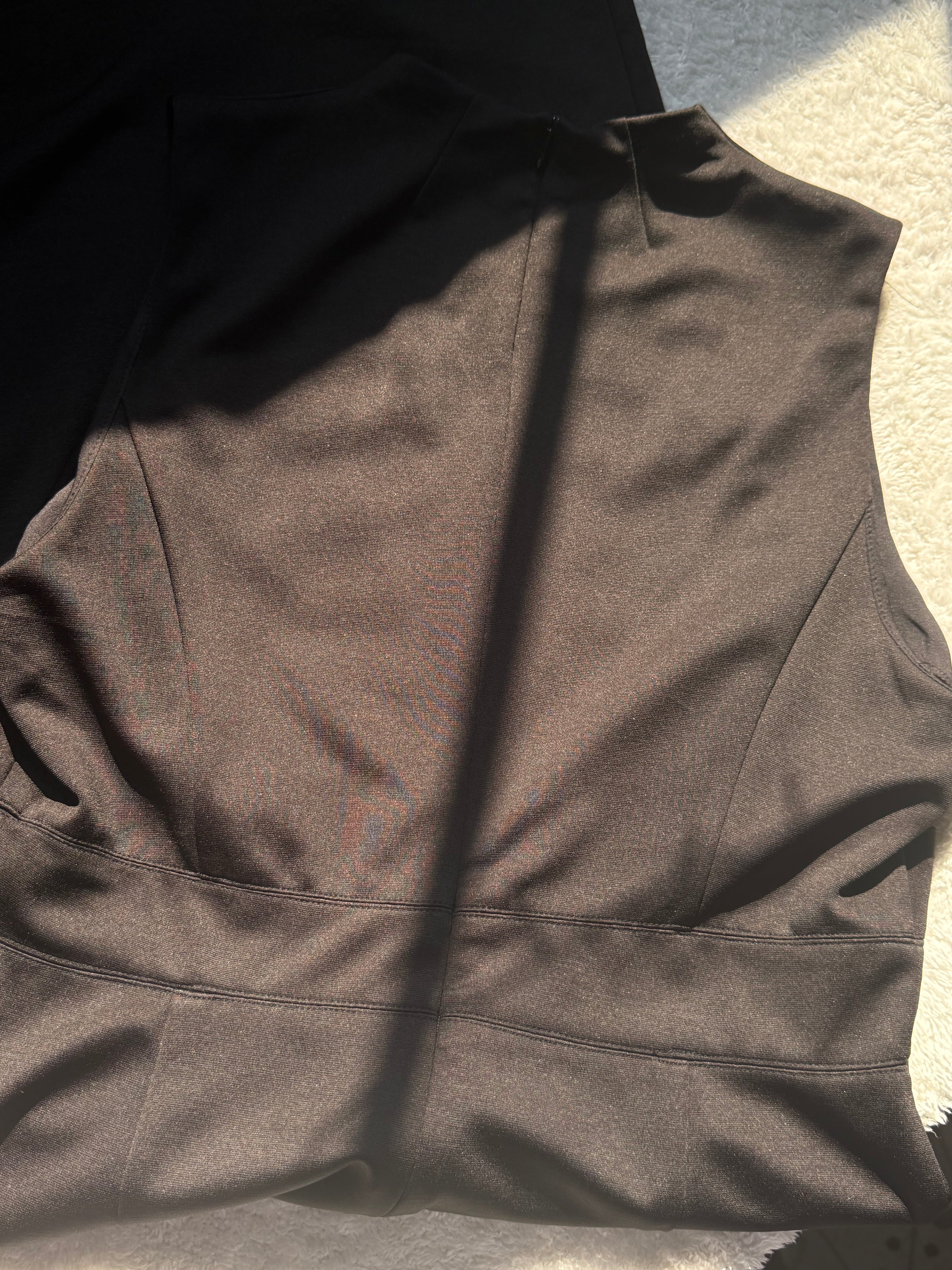 ✨ Smart Chic: PAPAYA Preloved Black Workwear Dress