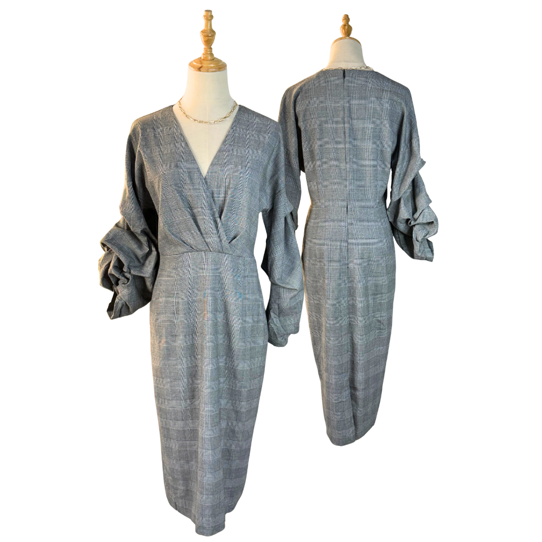 Iconic Preloved ZARA Statement Dress - Medium, Just 15 AED!