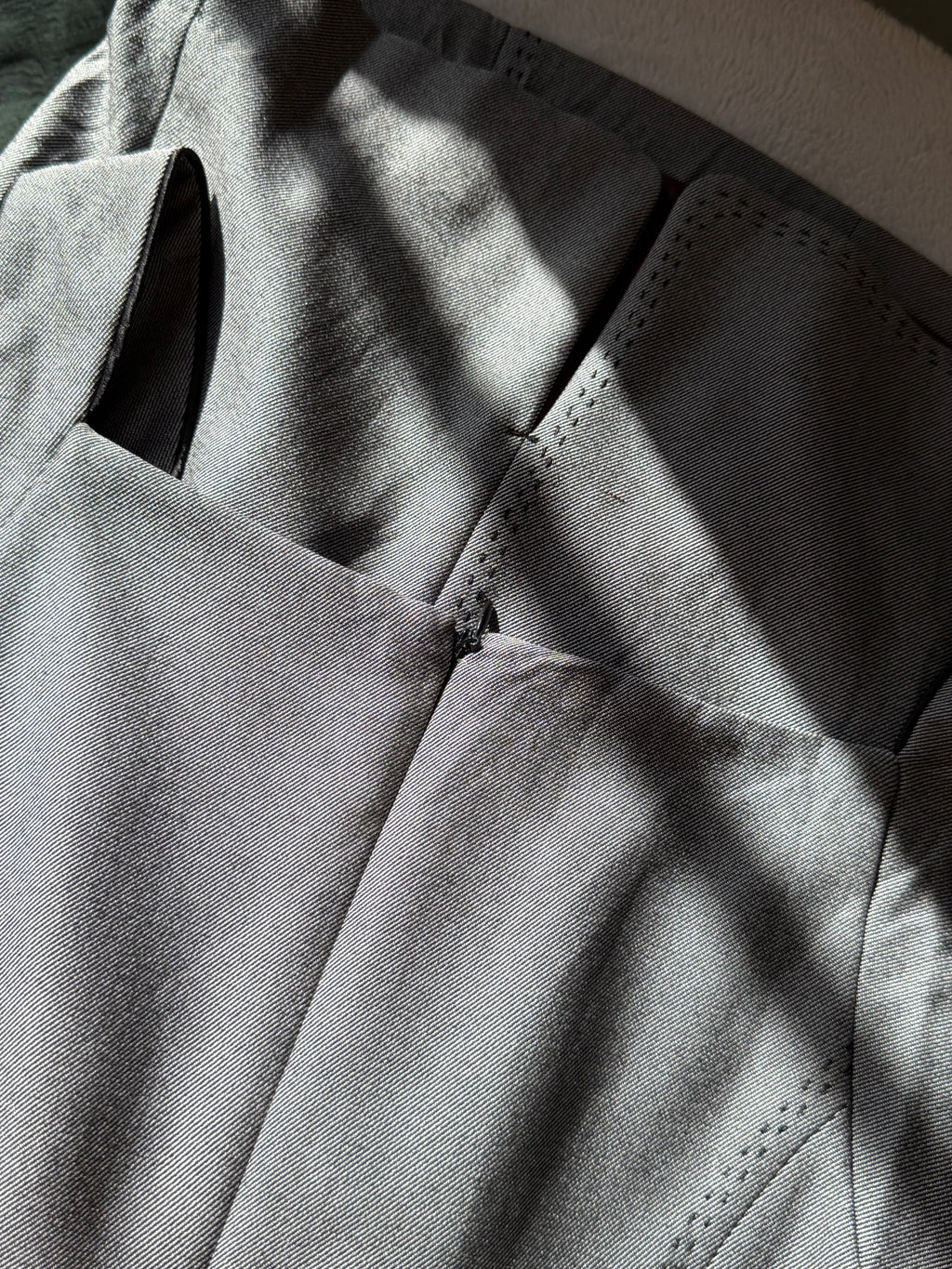 Senorita Grey Mini Dress (Size 12) - Like New, High Movement Fabric | Workwear & Evening Dress