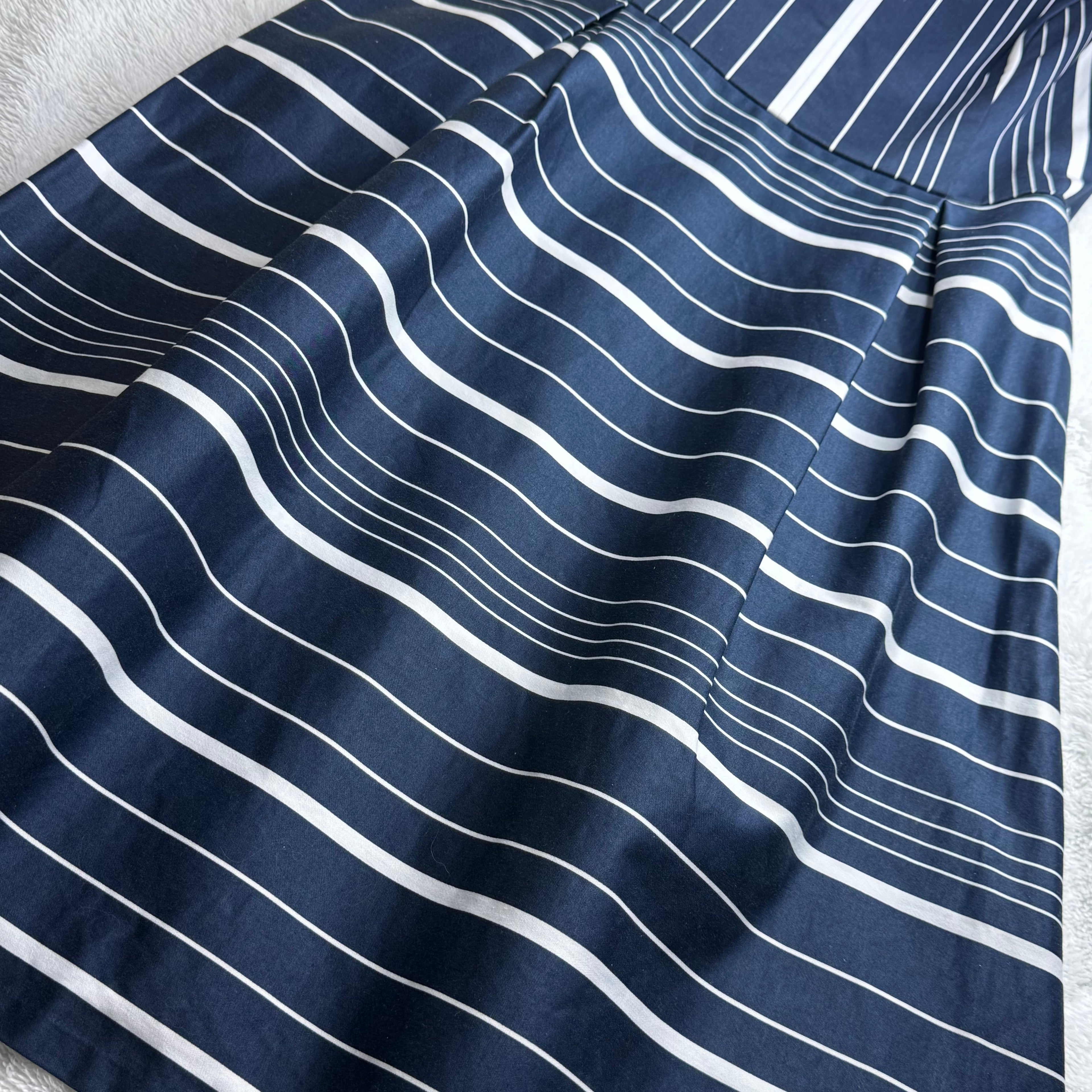 Target Collection Navy & White Striped Dress