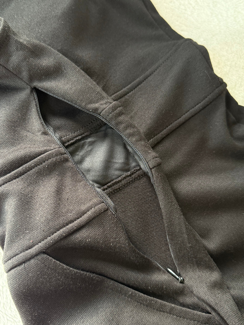 BAILEY BLUE Black Sleeveless Ruffle Trim Dress | Size M (Preloved)