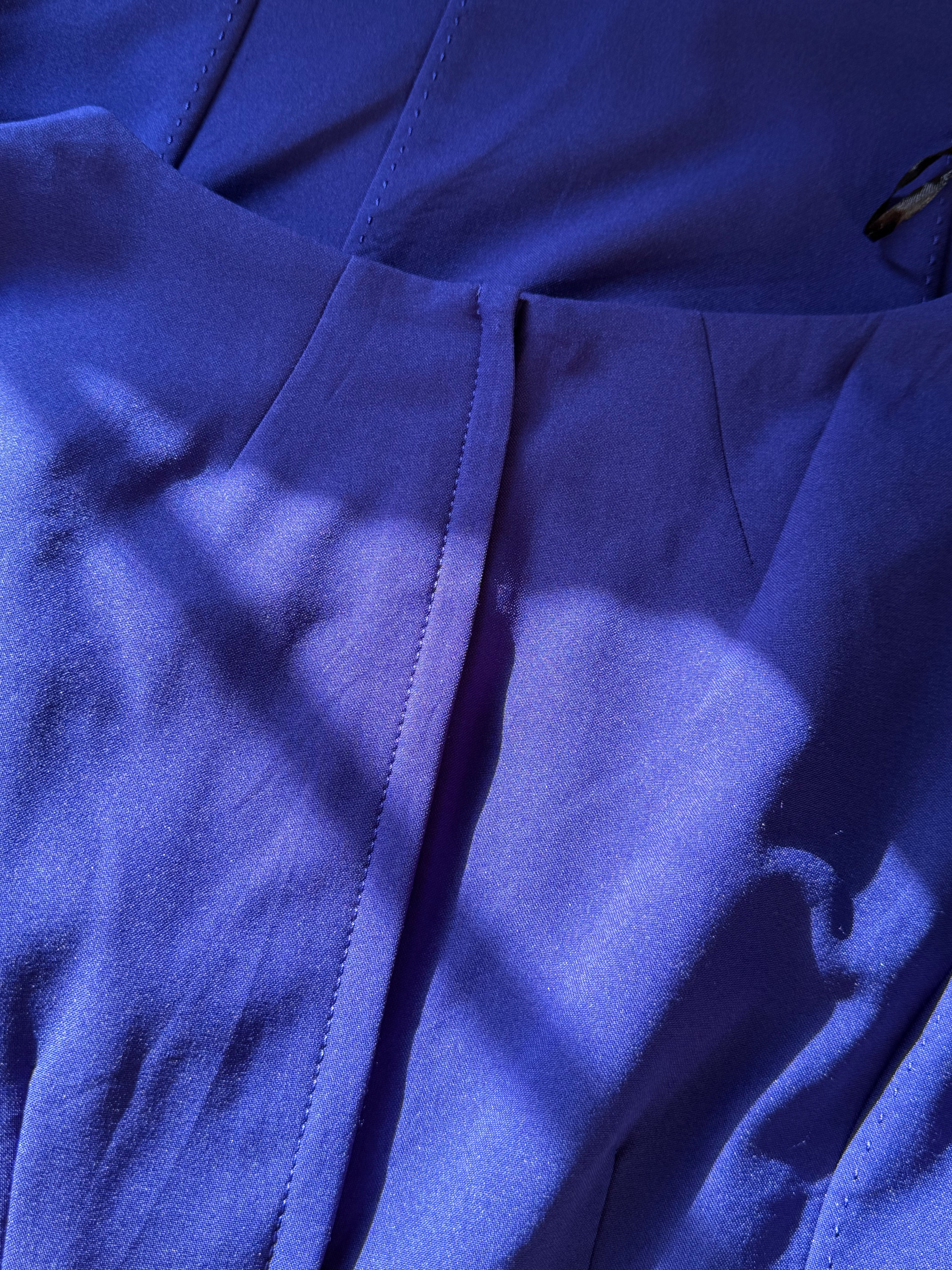 The Tailored Fit: New Look Royal Blue Sheath Dress UK 16