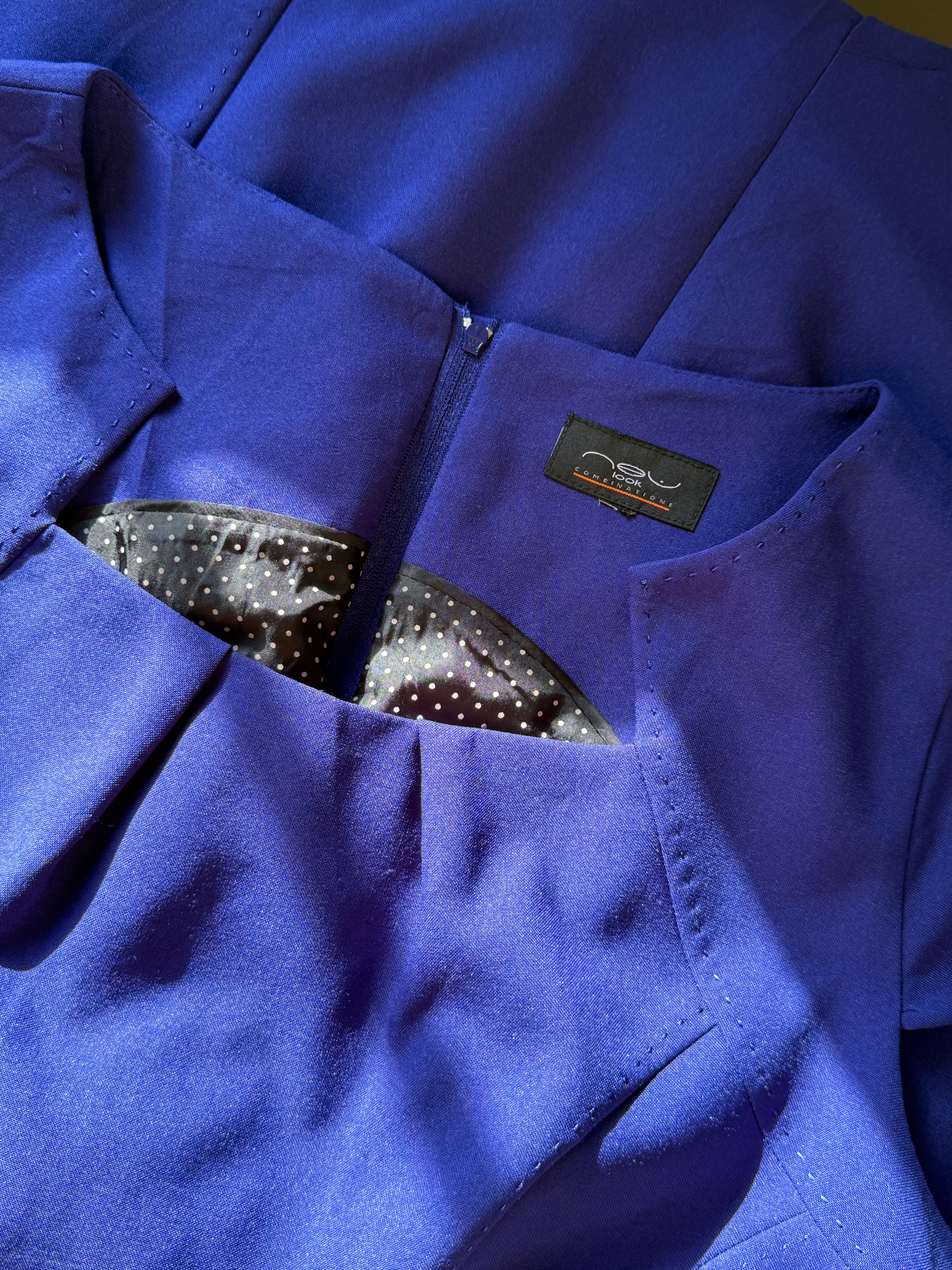 The Tailored Fit: New Look Royal Blue Sheath Dress UK 16