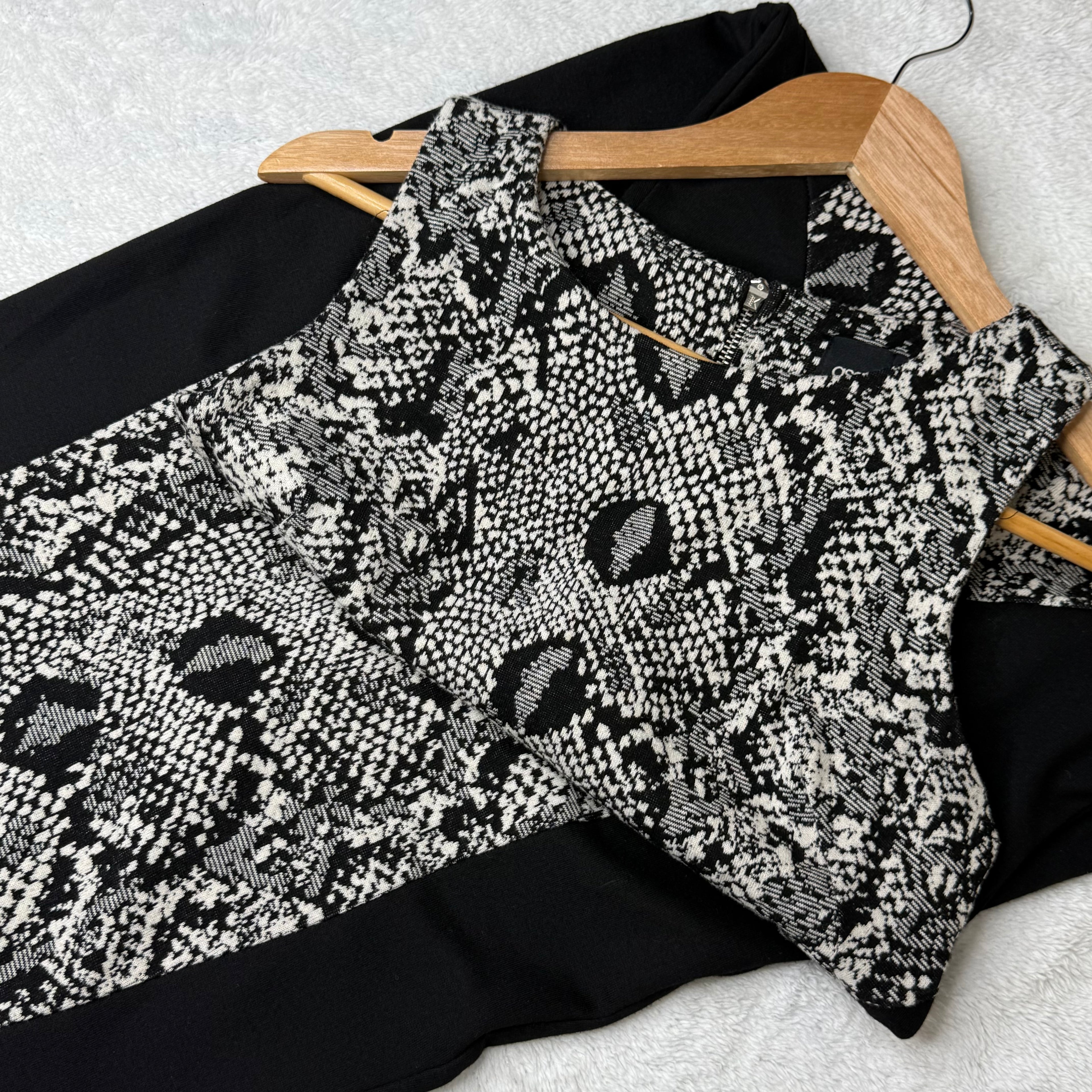 ASOS Snakeskin Print Sheath Dress | UK 10 (XS - S)