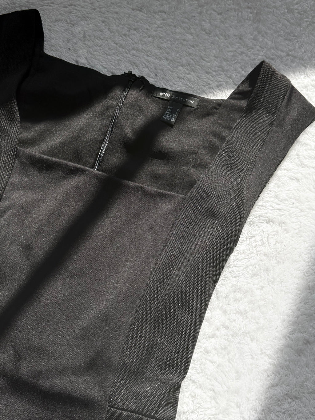 Mango Collection Black Sheath Dress | Size S