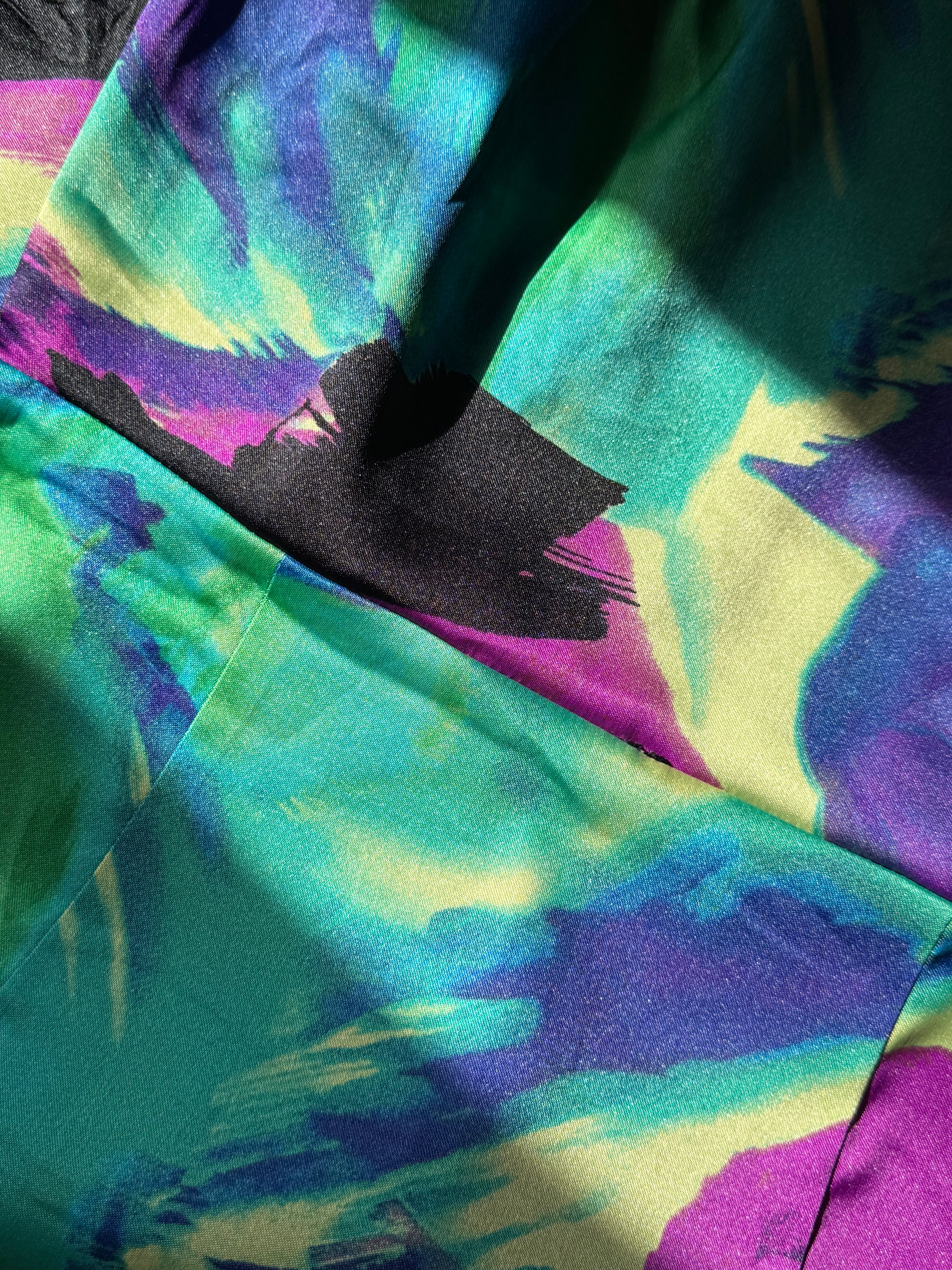 DRESS BARN Abstract Floral Statement Dress | UK 8 (Preloved)