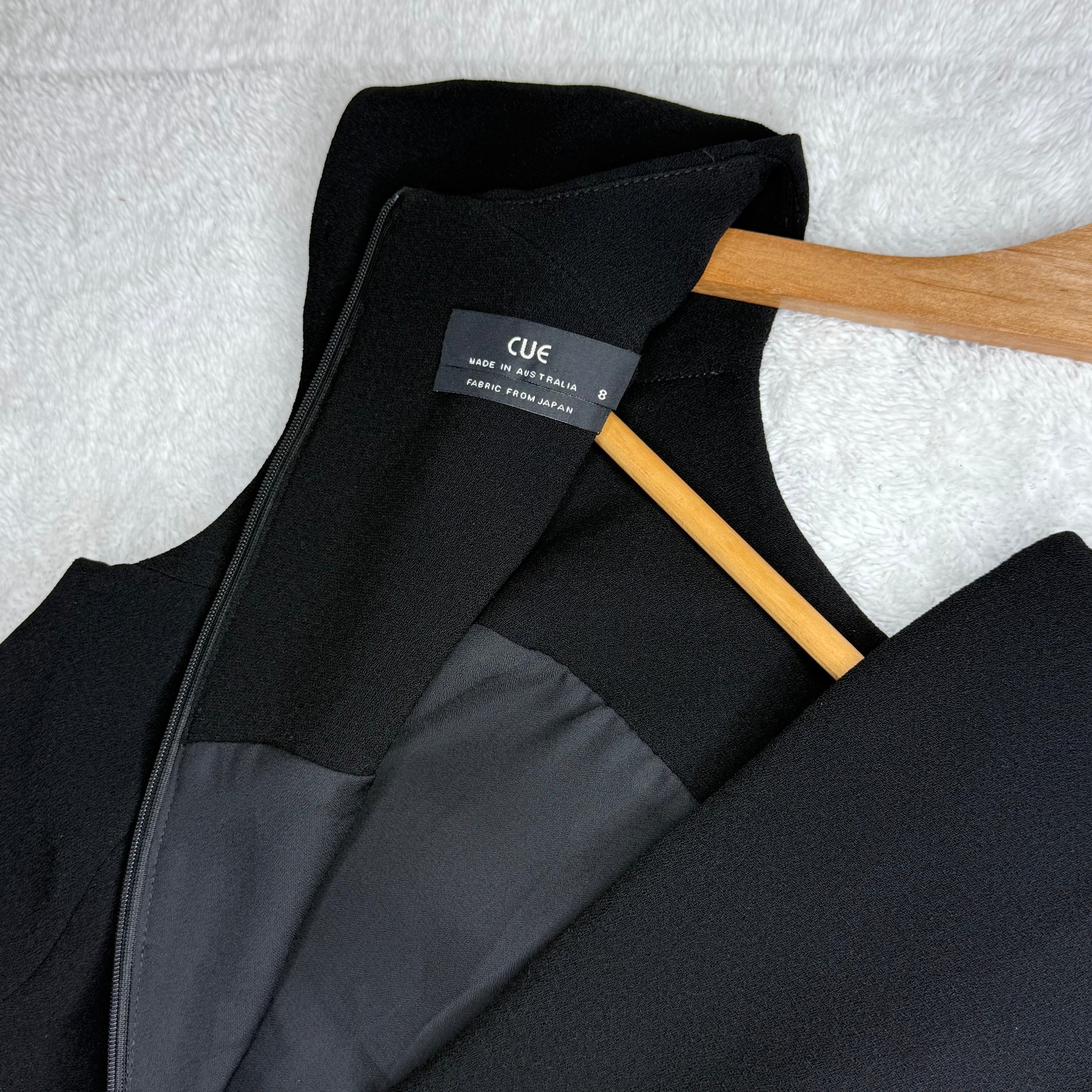 Cue Black Peplum Sheath Dress