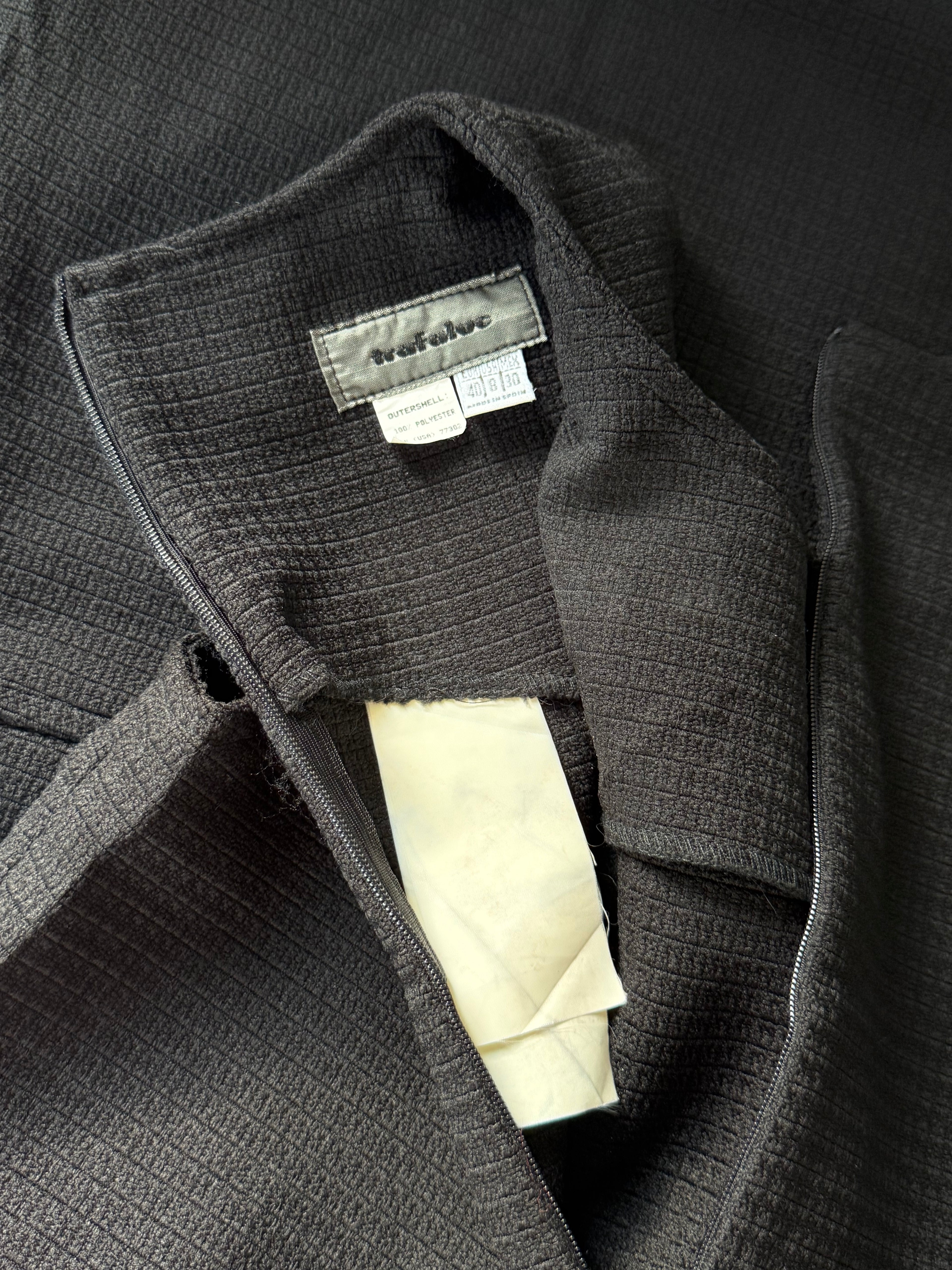 ZARA TRAFALUC Black Textured Sleeveless Mini Dress | EUR 40 (Preloved)