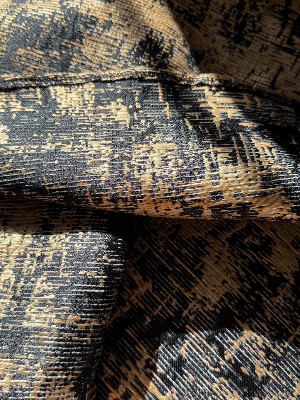 AX PARIS Gold & Black Metallic Skater Dress - UK 8 | WITH TAG! 🏷️