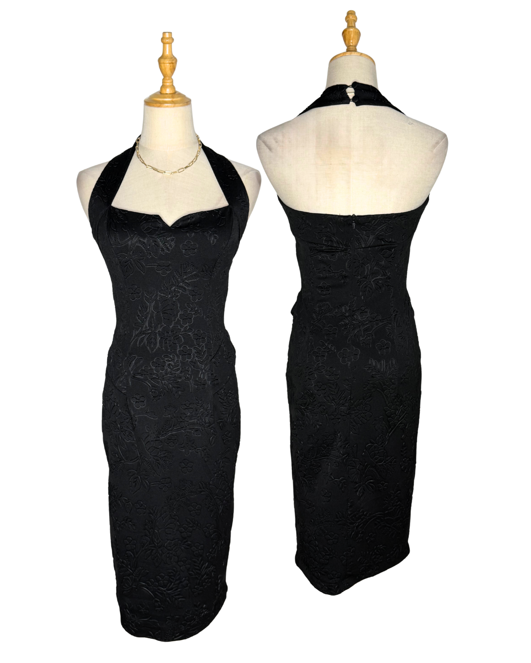 🔥 Glamorous Night Out: AMY CHILDS Preloved Halter Dress | UK 8