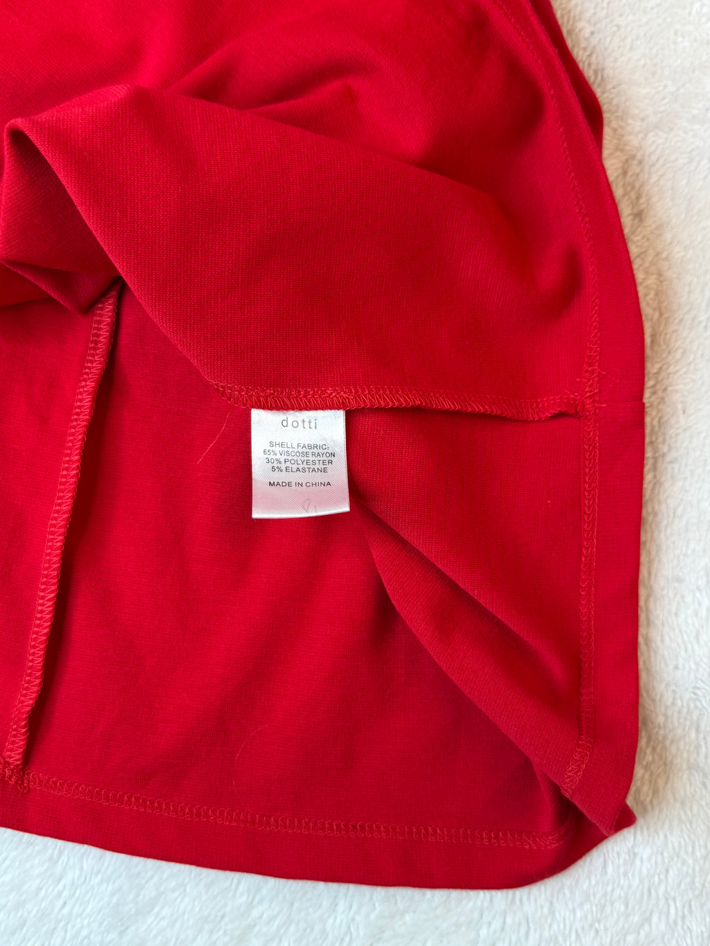 Dotti Red Skater Mini Dress  | UK 6