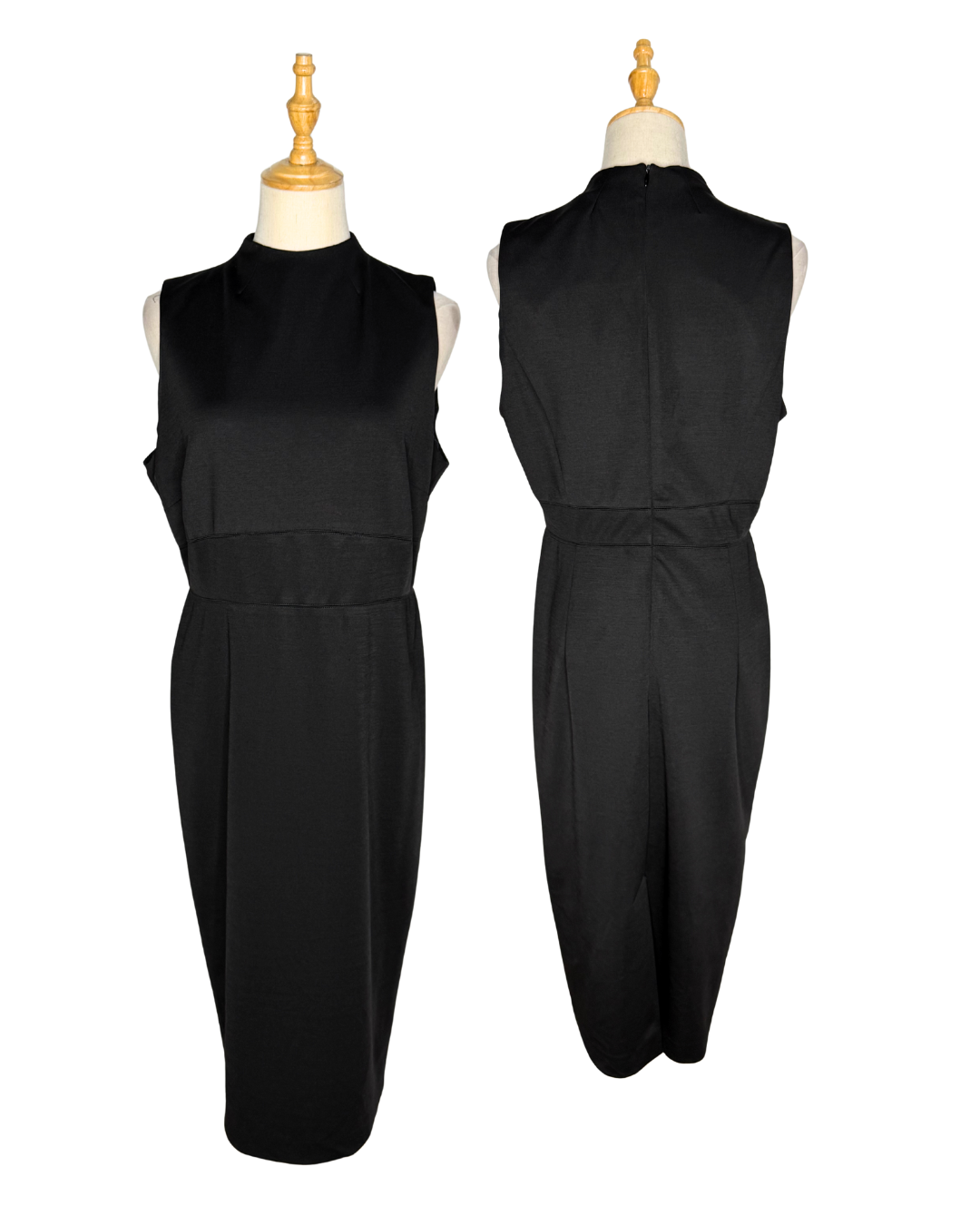 ✨ Smart Chic: PAPAYA Preloved Black Workwear Dress