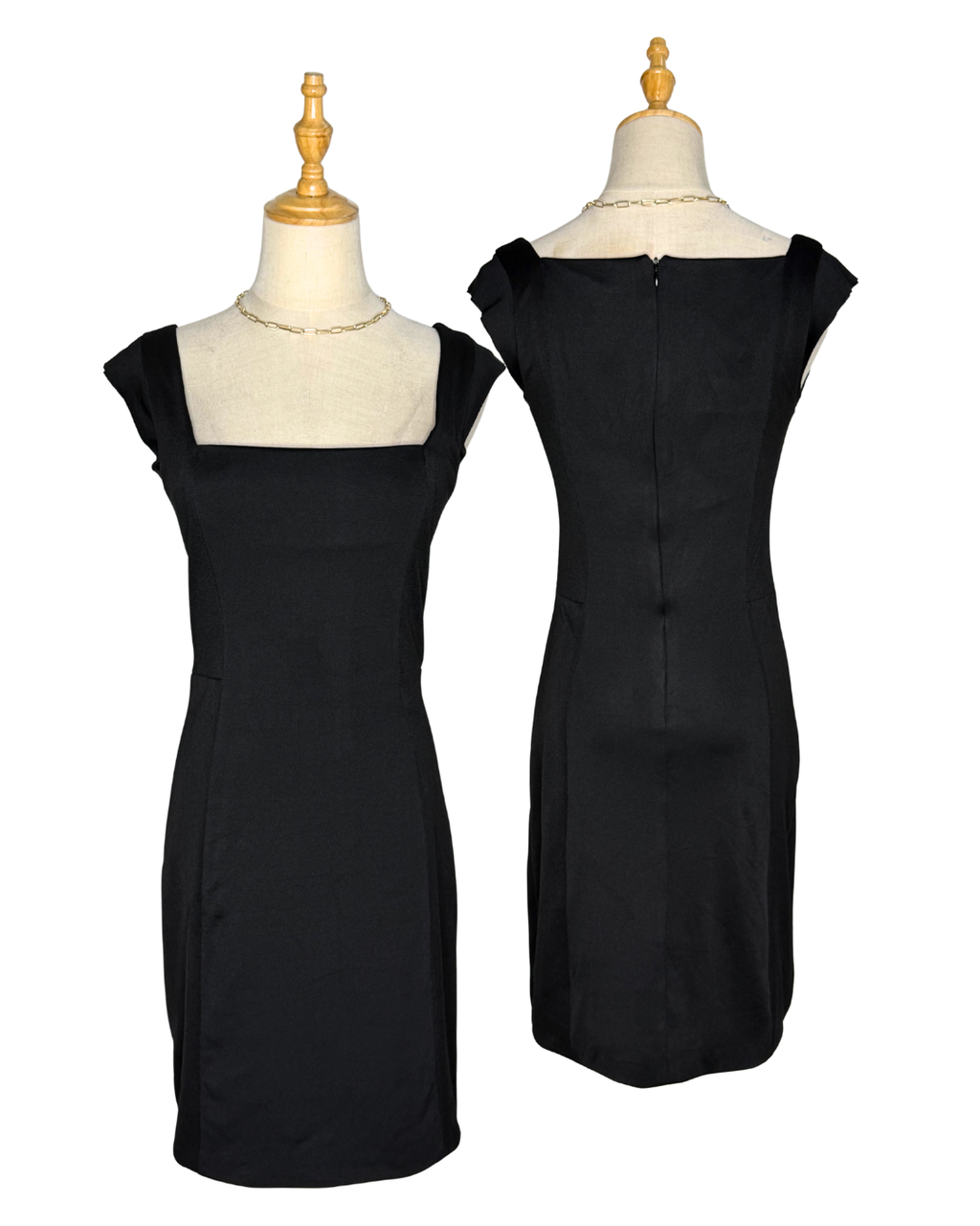 Mango Collection Black Sheath Dress | Size S