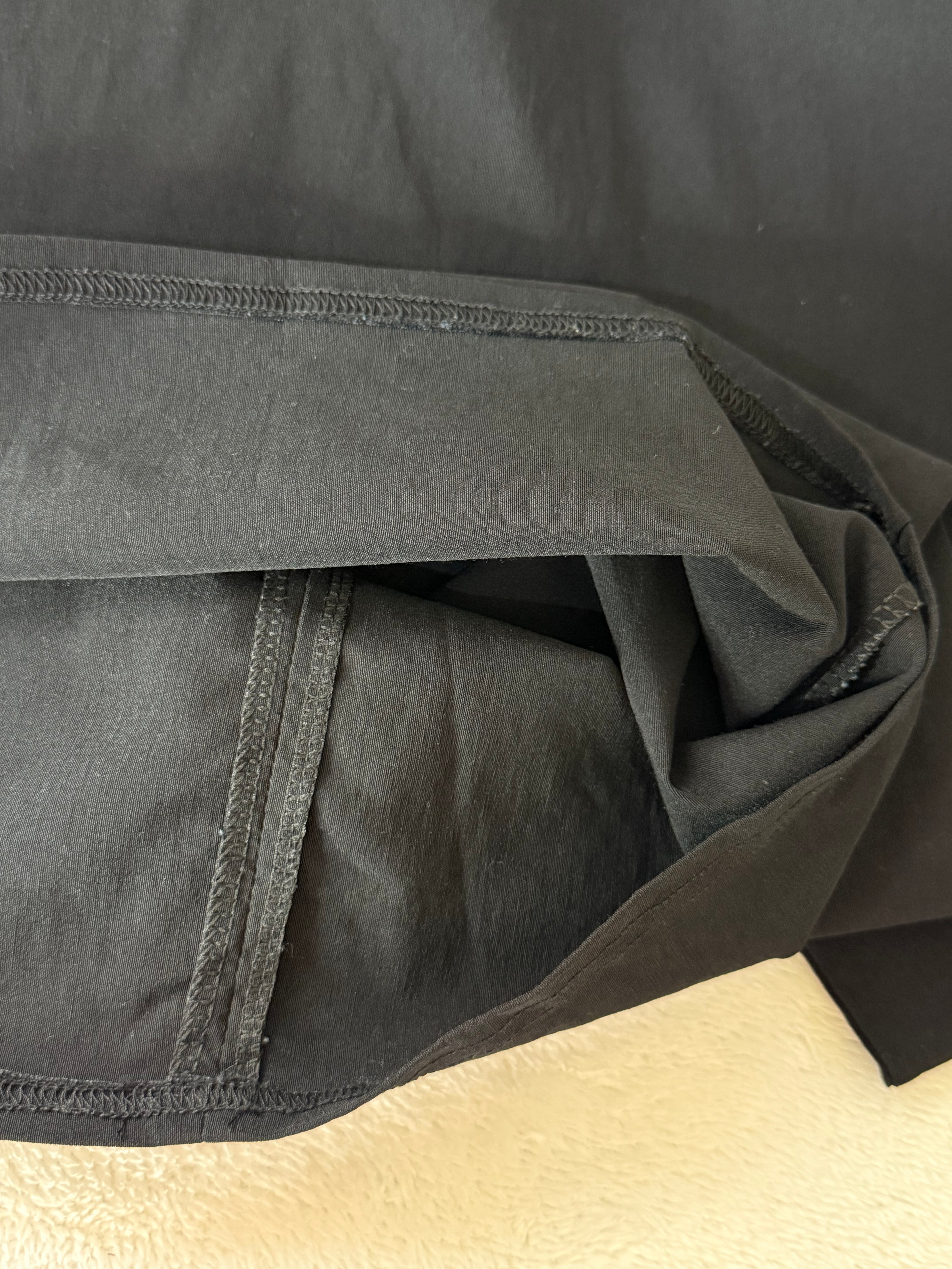 CITY GODDESS LONDON Black Structured V-Neck Pencil Dress | UK 14 (Preloved)