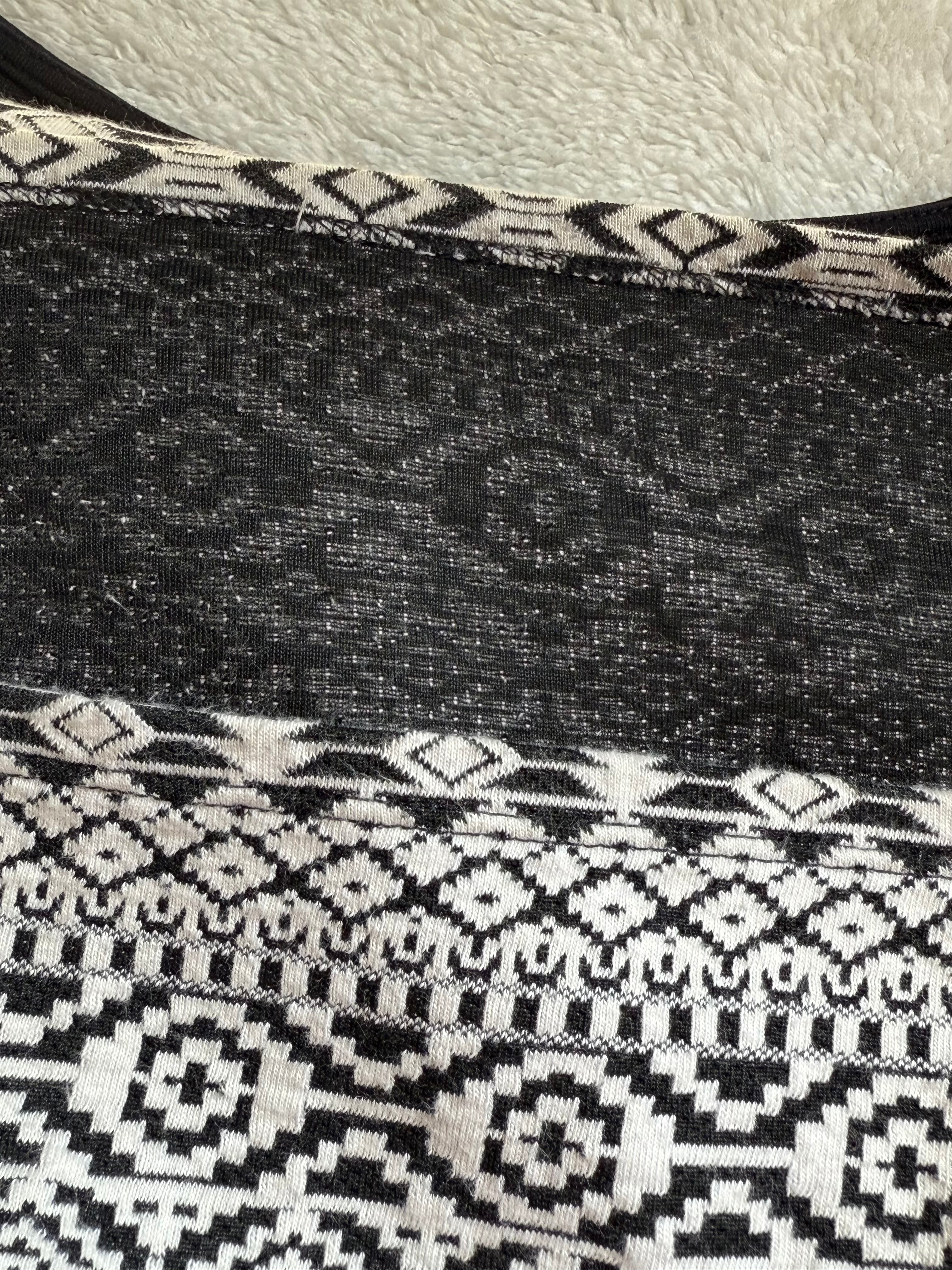 🇫🇷 Parisian Chic: NAF NAF Printed Dress (Size S)