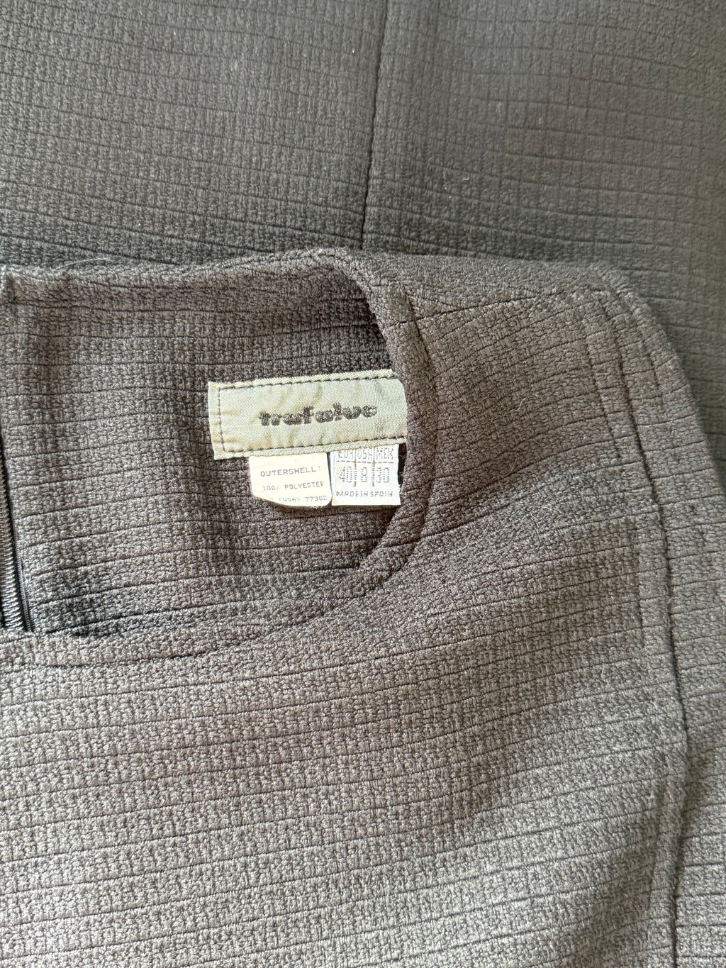 ZARA TRAFALUC Black Textured Sleeveless Mini Dress | EUR 40 (Preloved)