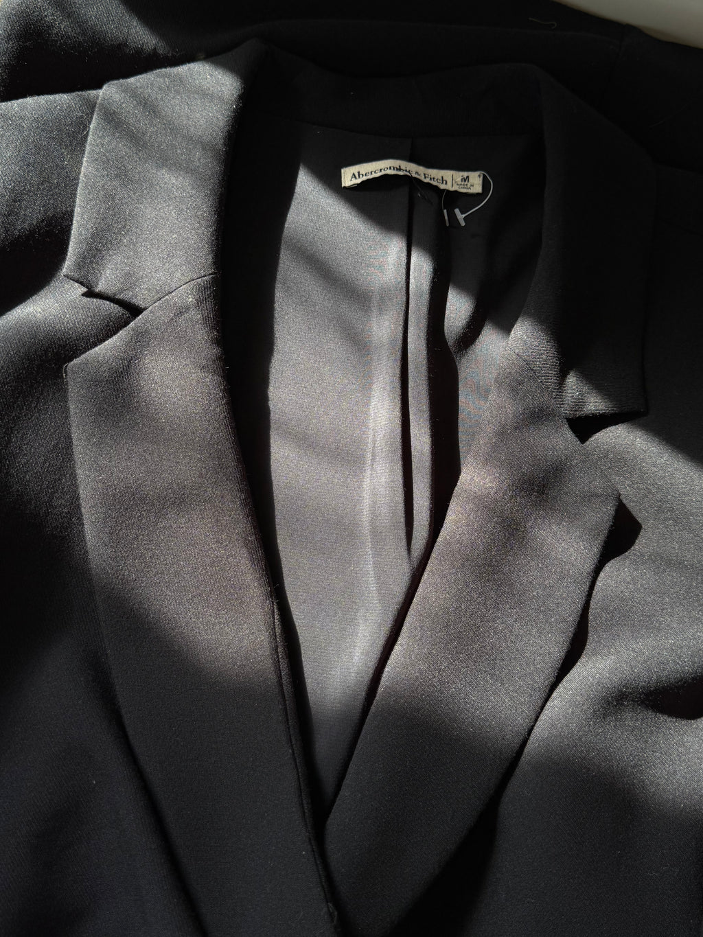 Abercrombie & Fitch Black Tailored Blazer Dress | Size M (Preloved)