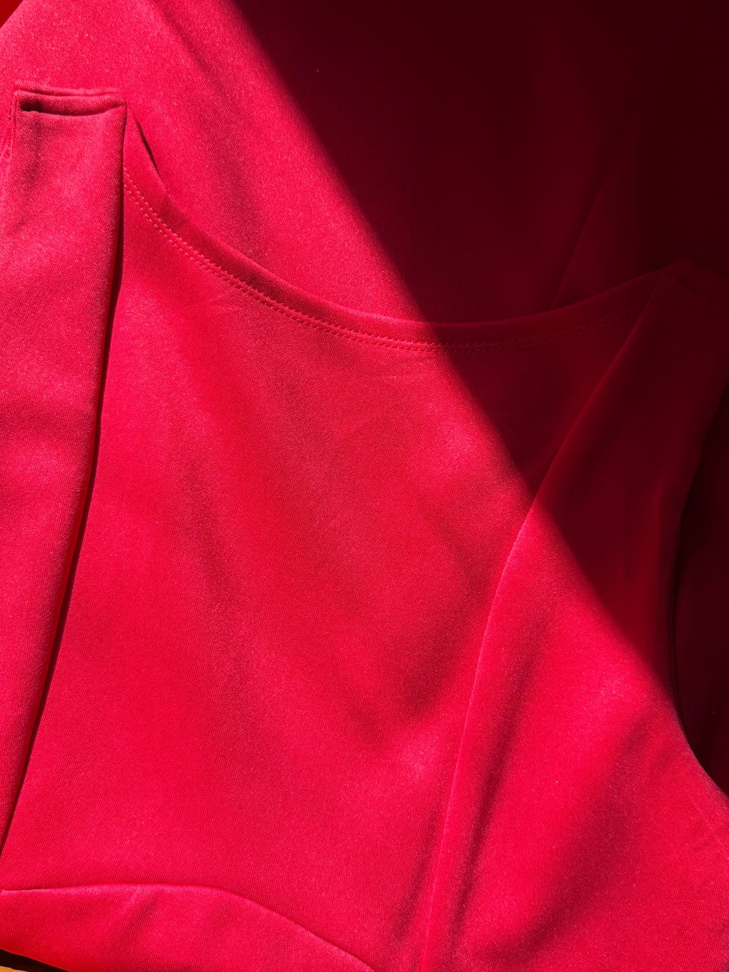 Bold Red Preloved Backless Mini Dress - Size M | UAE Party Wear