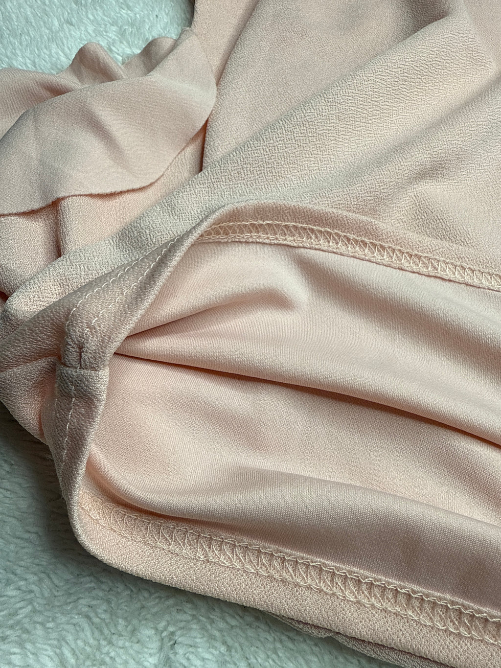 Pretty Little Things Pink Ruffle Sleeve Dress (UK 12 / Medium)