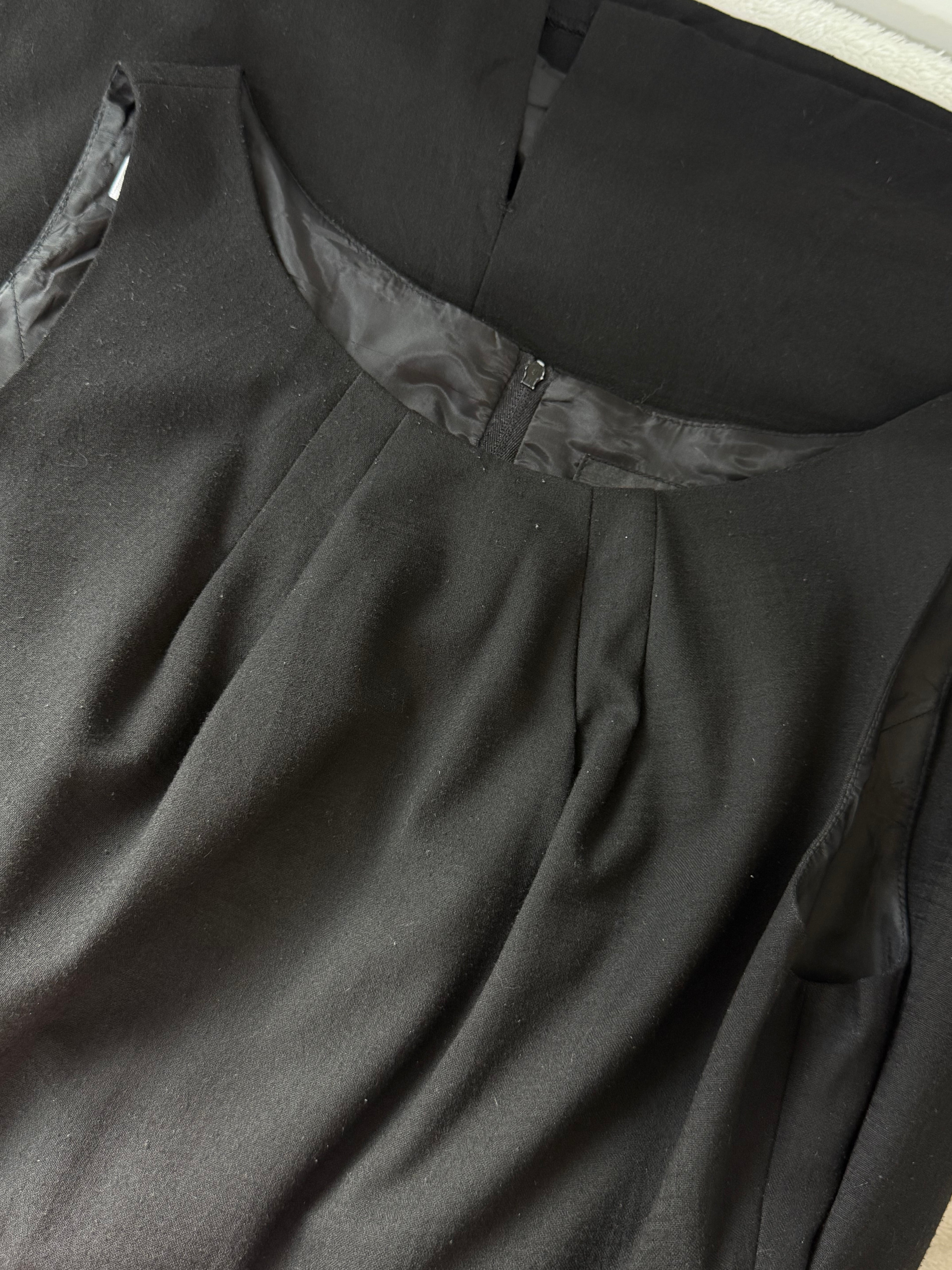 NEXT Black Sleeveless Woven Pencil Dress | UK 10 (Preloved)