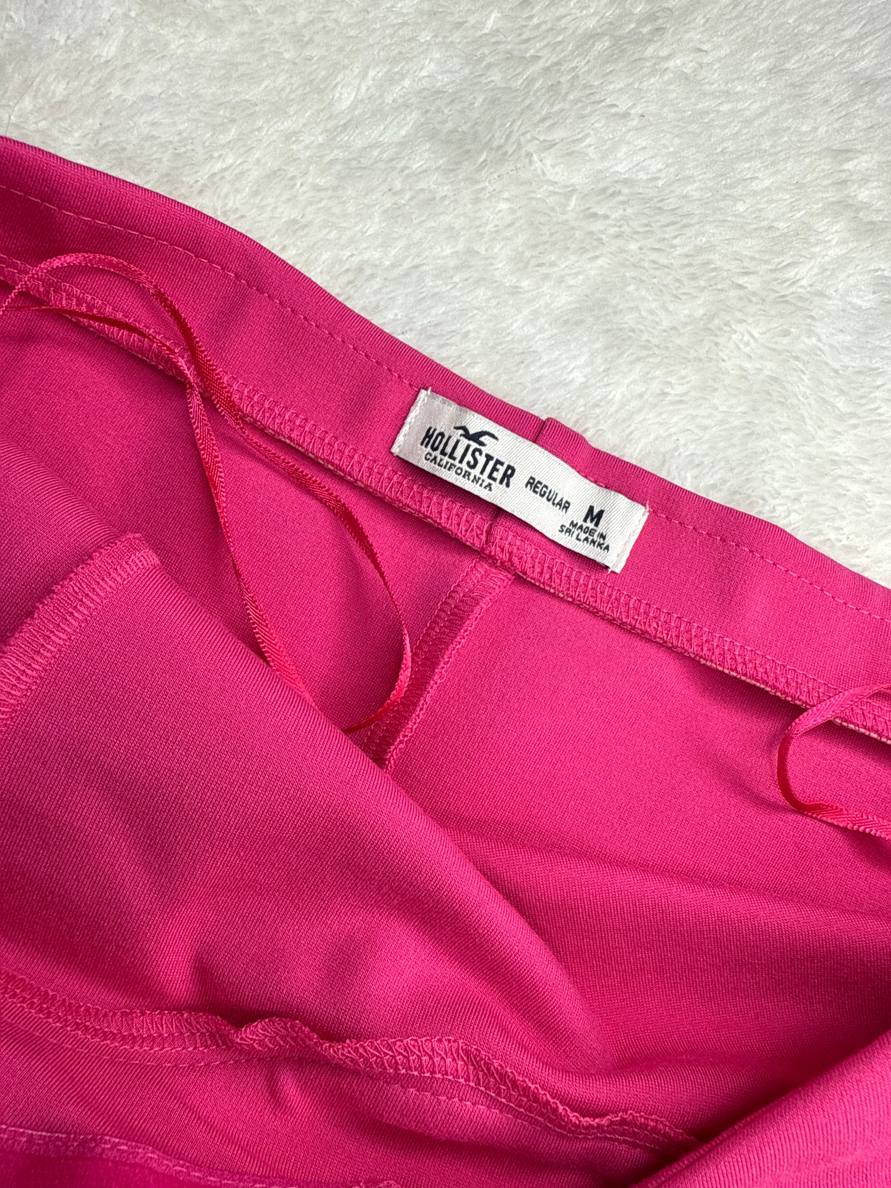 Hollister California Fuchsia Strapless Mini Dress (Medium)