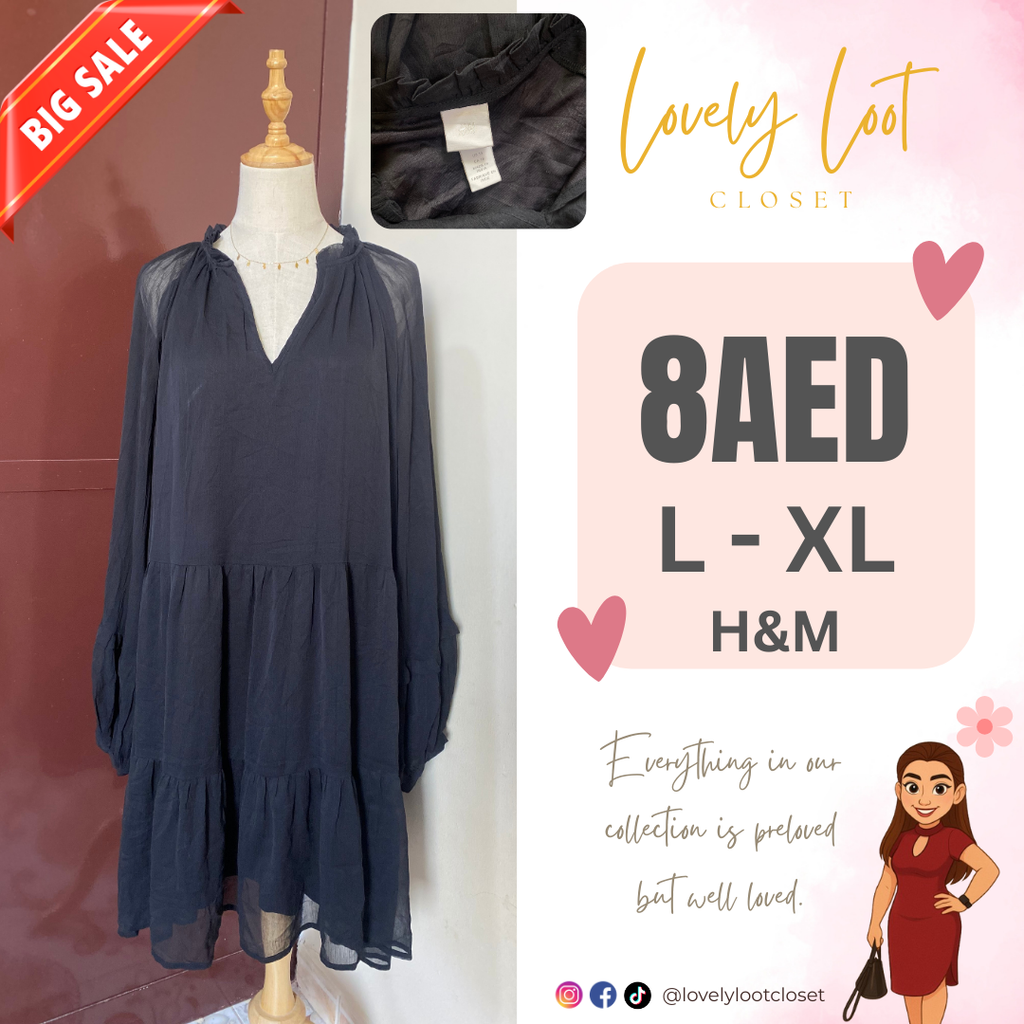 Sheer Tiered Mini Dress