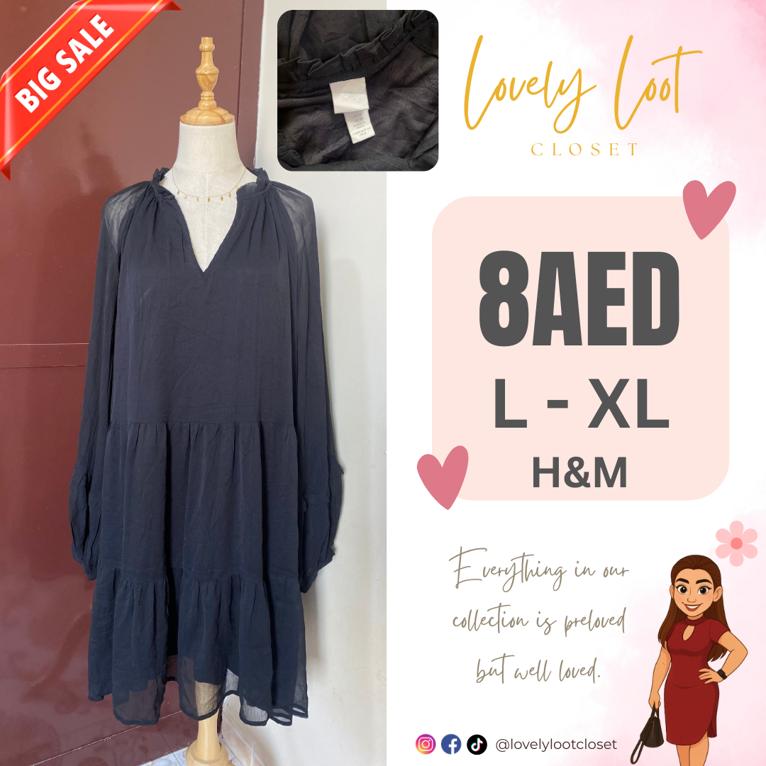 Sheer Tiered Mini Dress