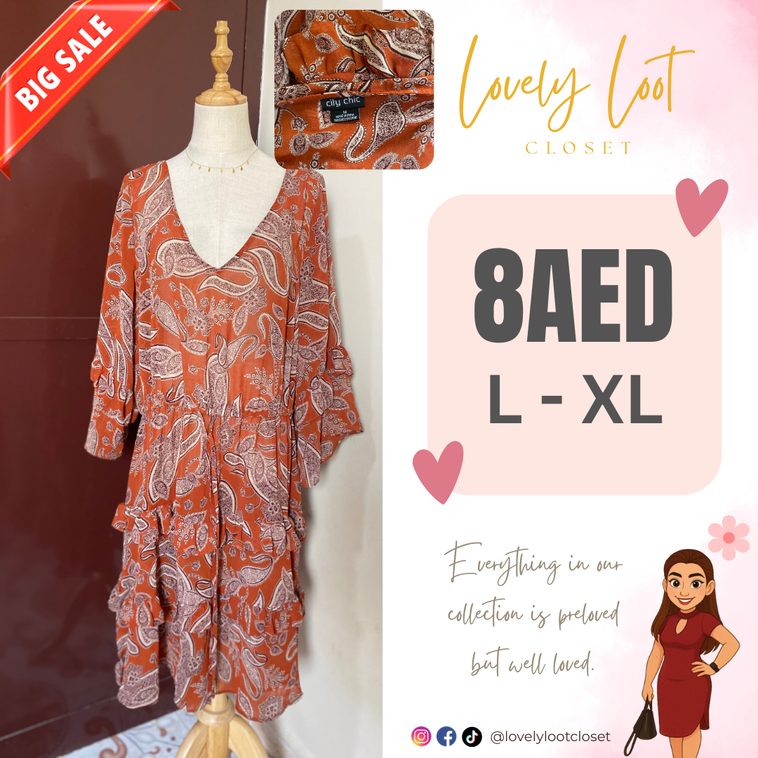 Bohemian Paisley Mini Dress