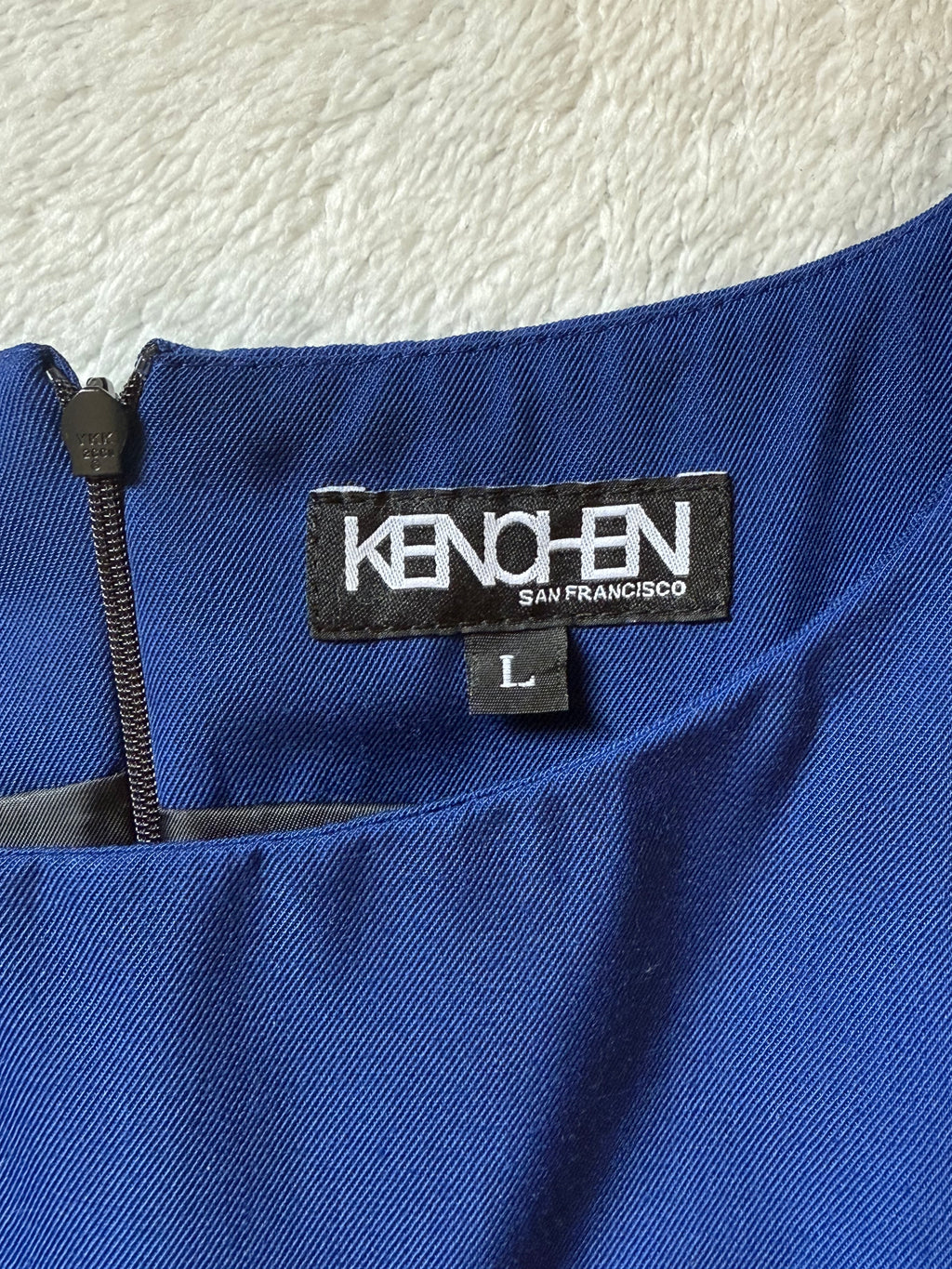 Kenchen San Francisco Royal Blue Sheath (Size L)
