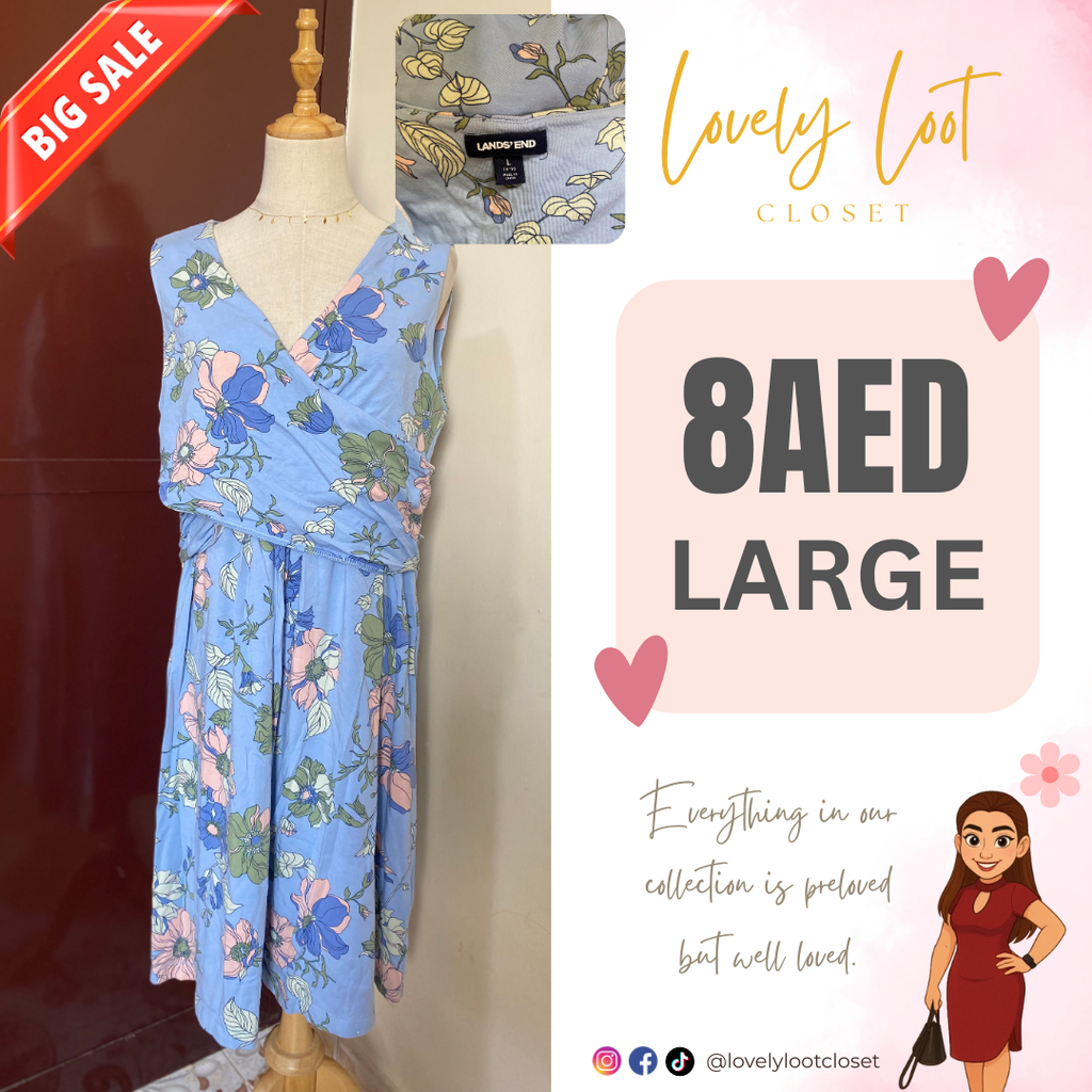 Floral Wrap Mini Dress